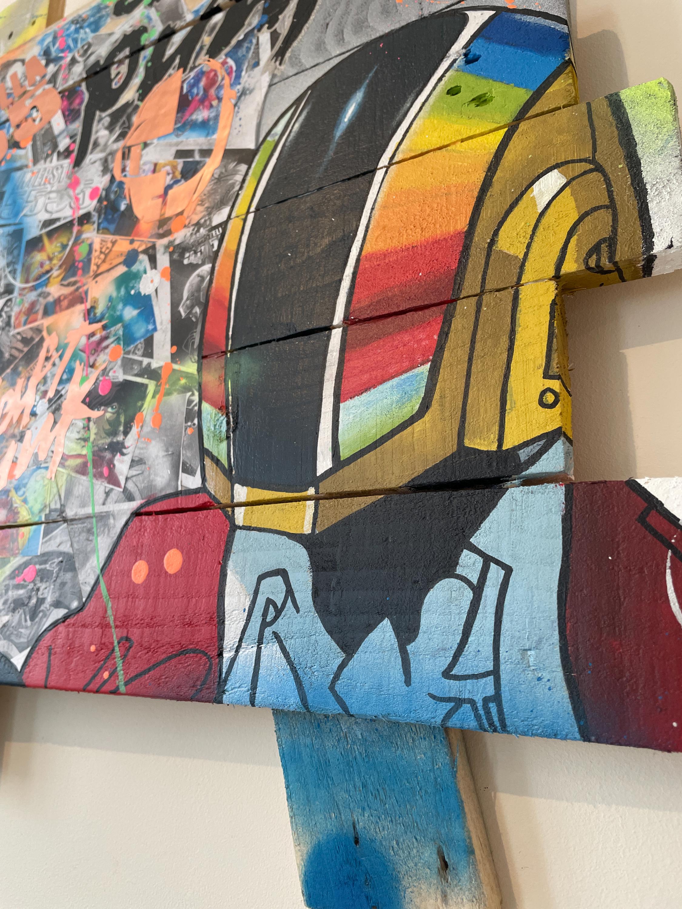 Tableau POP Art DAFT PUNK