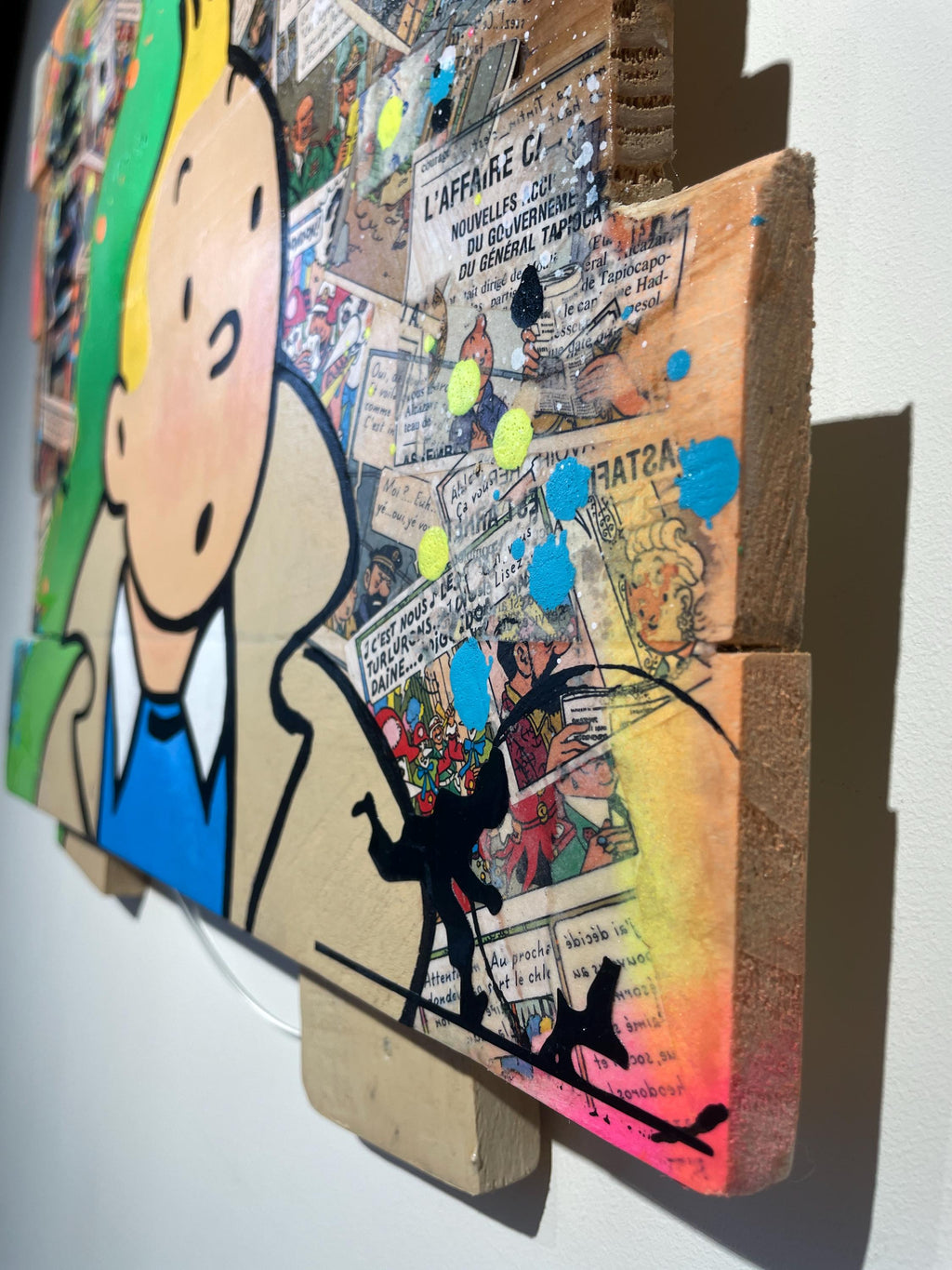 Tableau Pop Art TINTIN