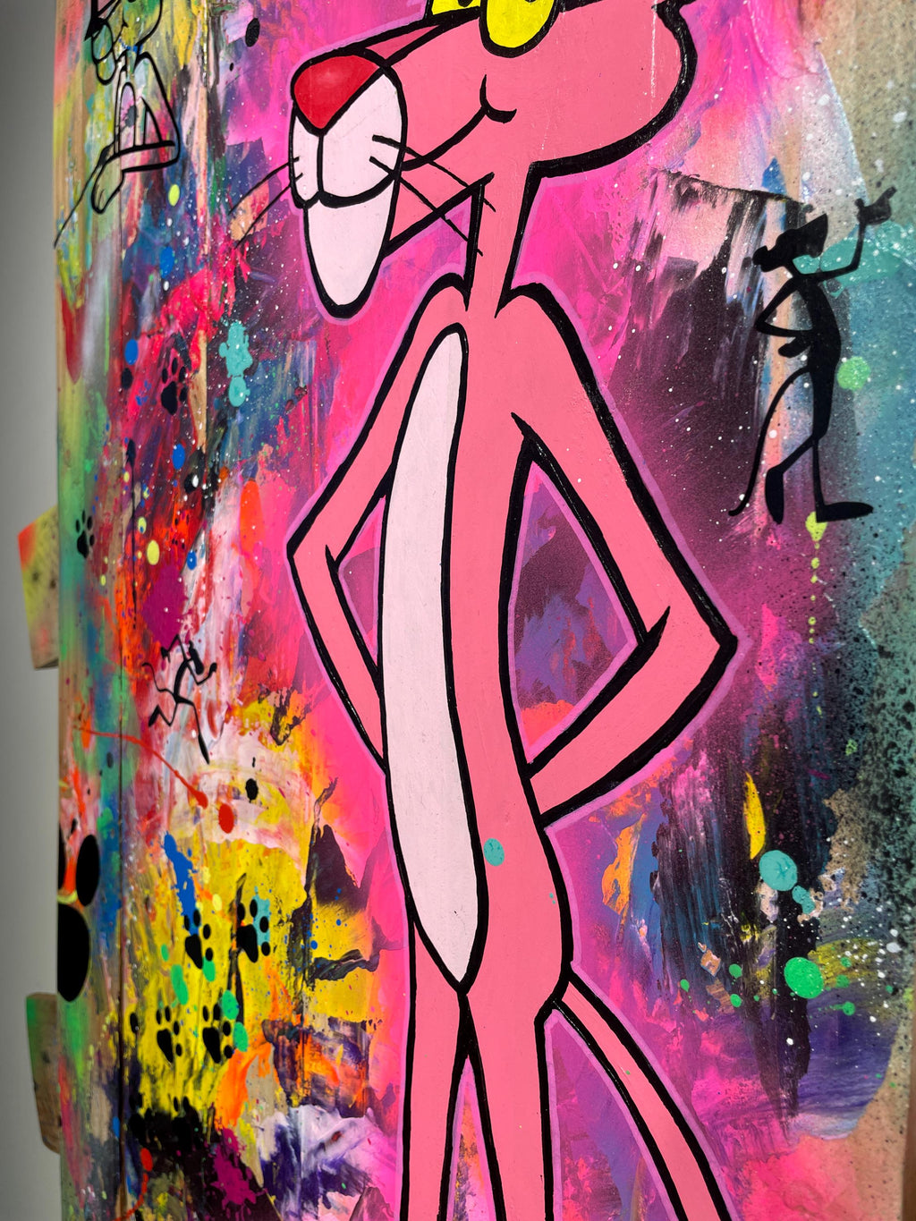 Tableau Pop Art Pink Panther