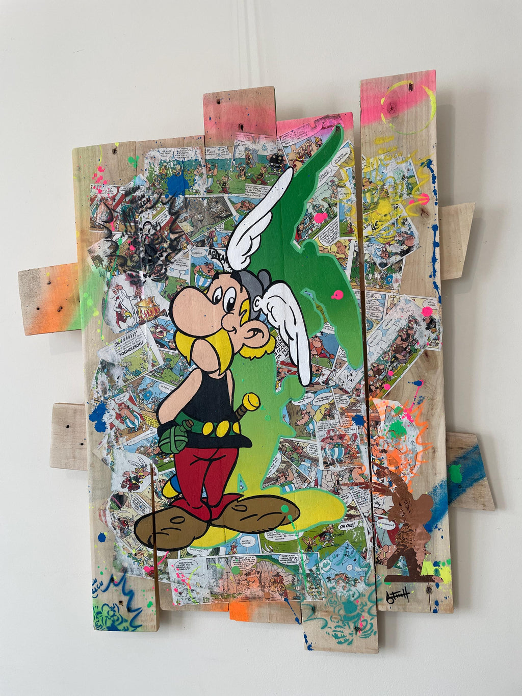 Tableau POP Art Astérix