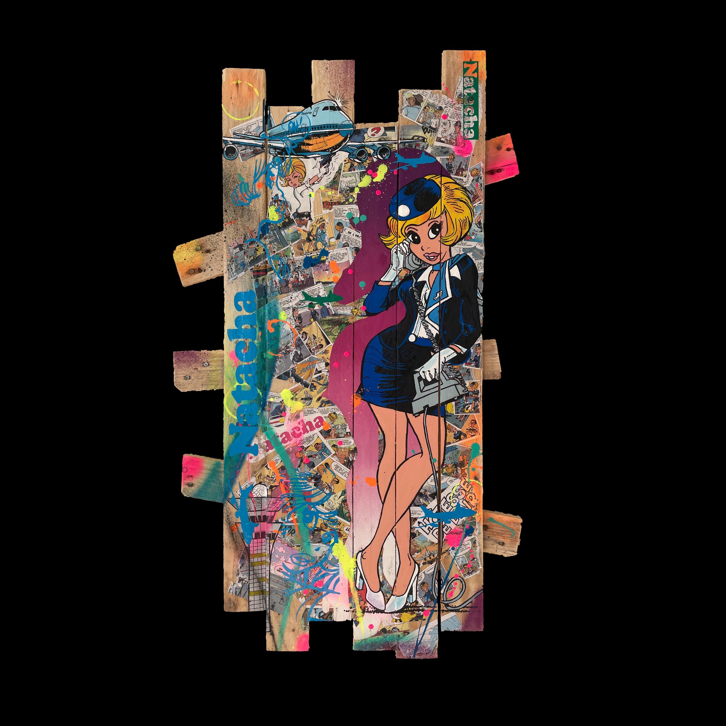 Tableau POP Art NATACHA