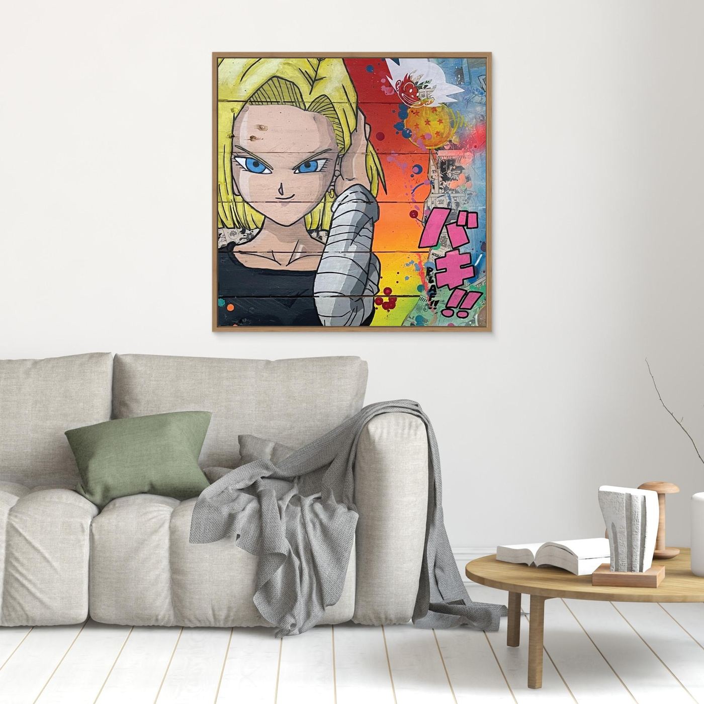 C18 impression sur toile de l'œuvre originale de Vincent STREIFF