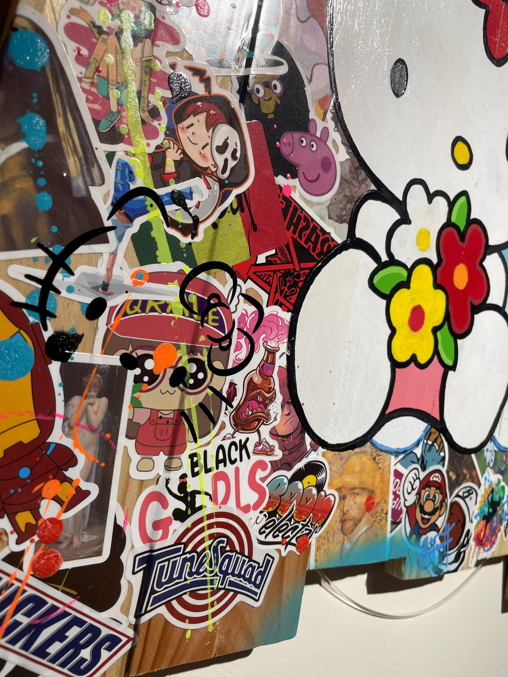Tableau Pop Art HELLO KITTY