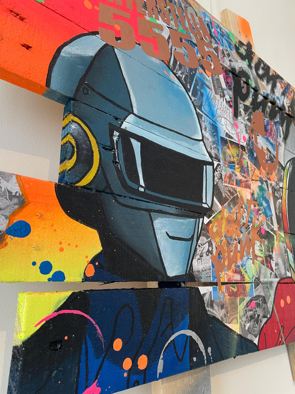 Tableau POP Art DAFT PUNK