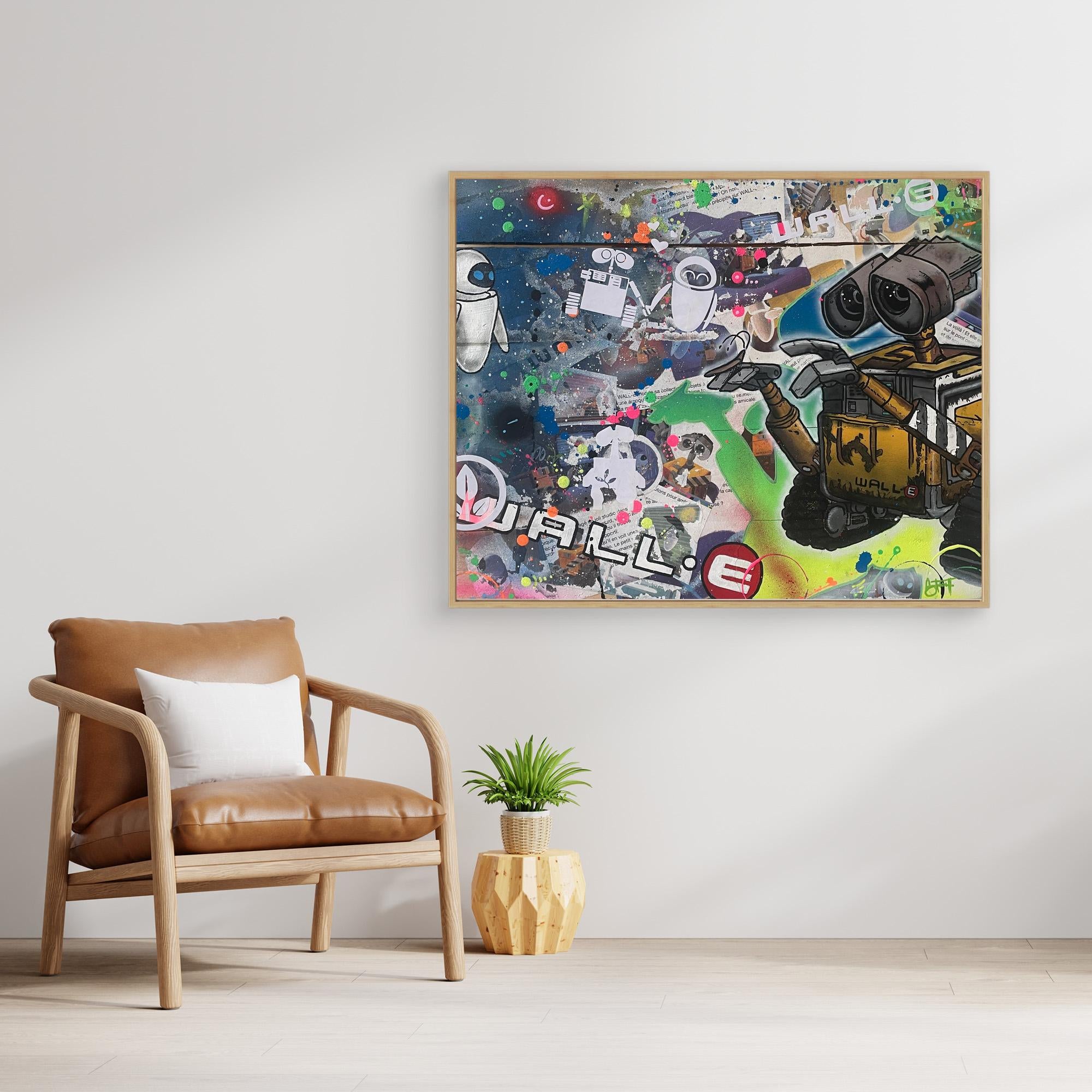 Wall.E reproduction officielle sur Toile