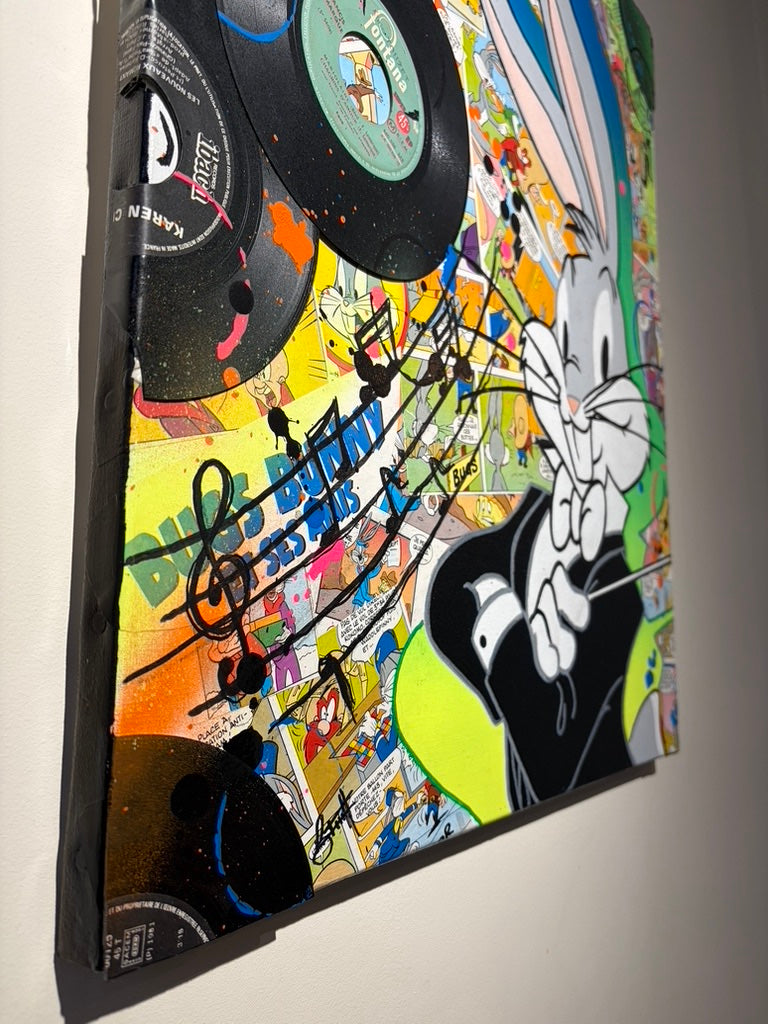 Bugs Bunny — vue accrochée au mur