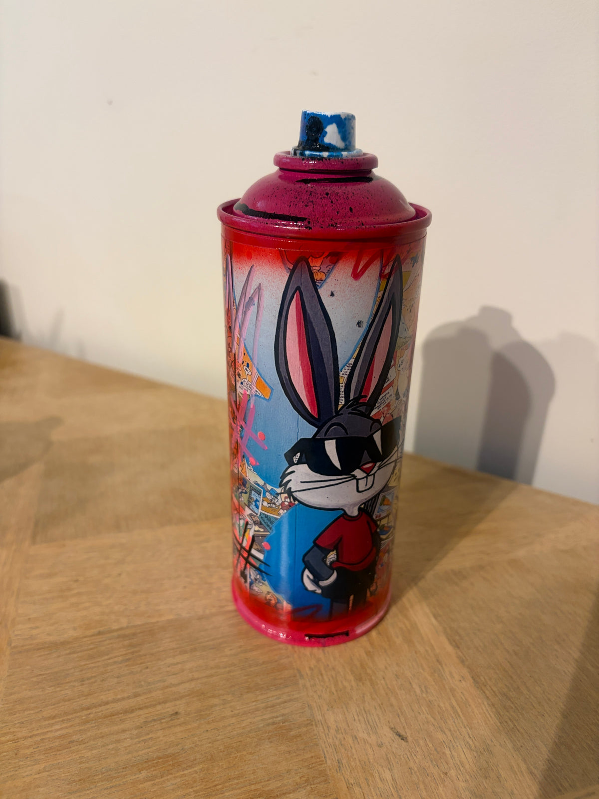Bombe de Peinture Customisée Pop Art par Vincent Streiff
