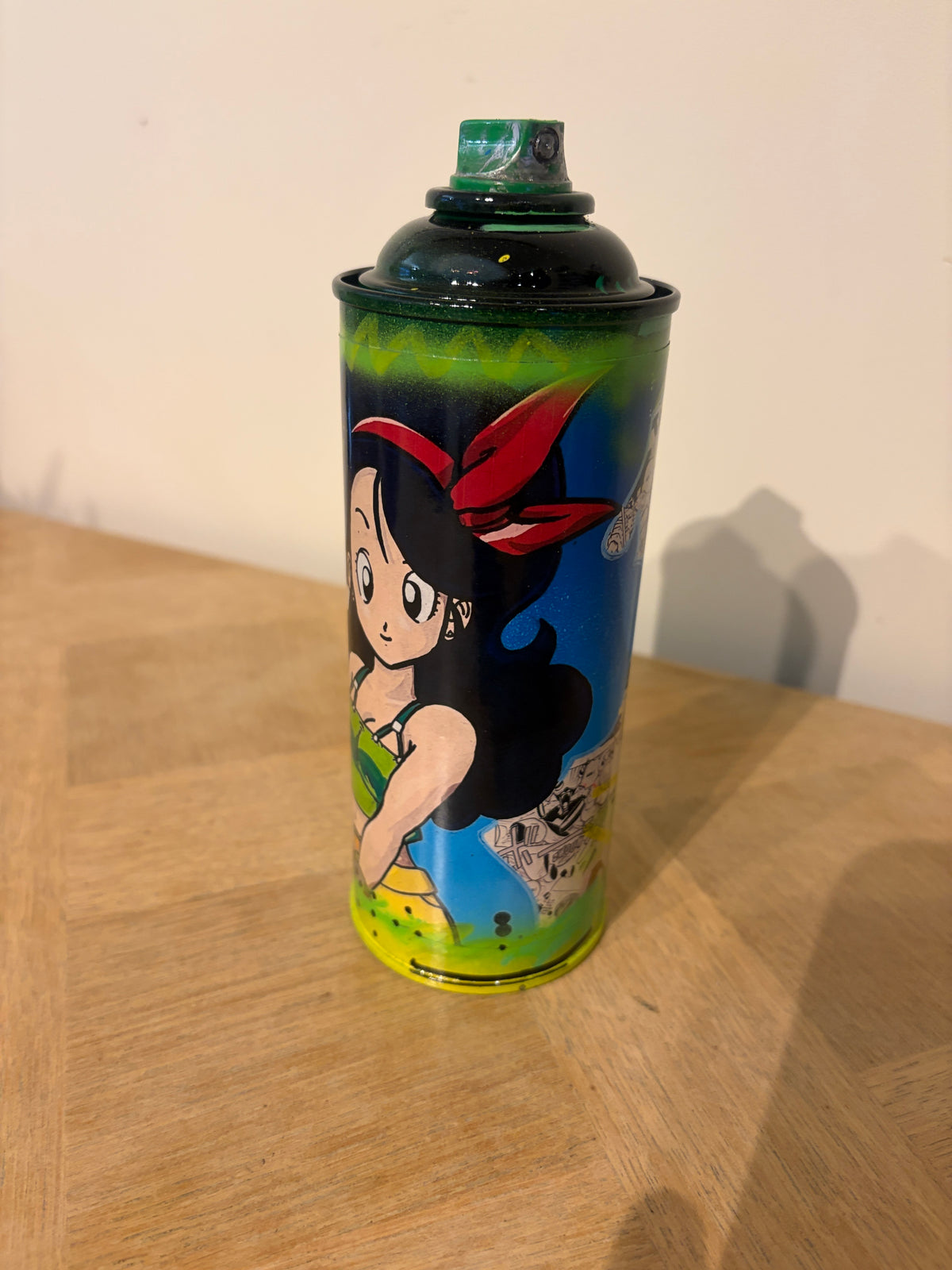 Bombe de Peinture Customisée Pop Art par Vincent Streiff