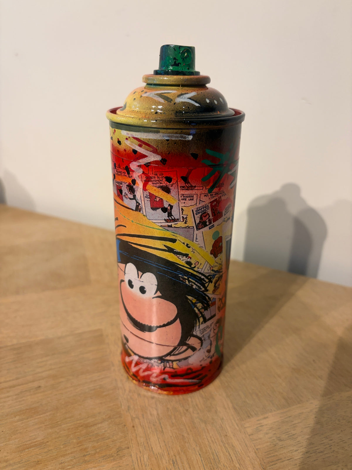 Bombe de Peinture Customisée Pop Art par Vincent Streiff