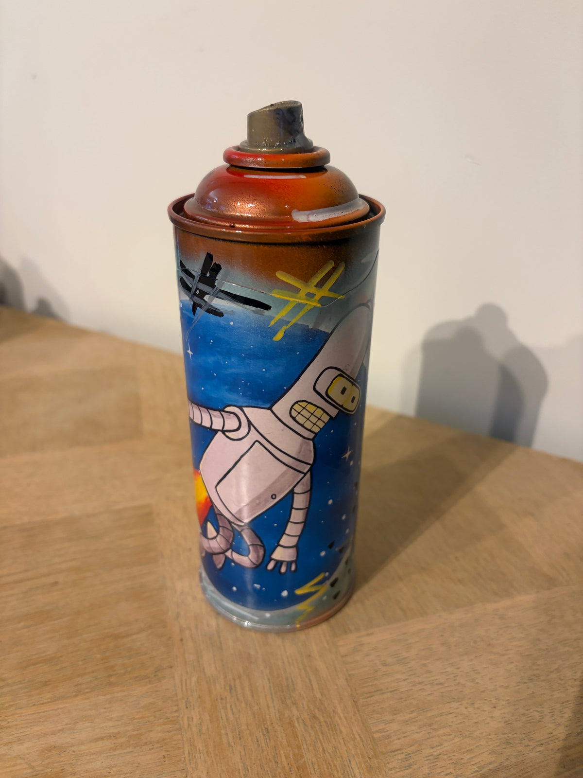 Bombe de Peinture Customisée Pop Art par Vincent Streiff