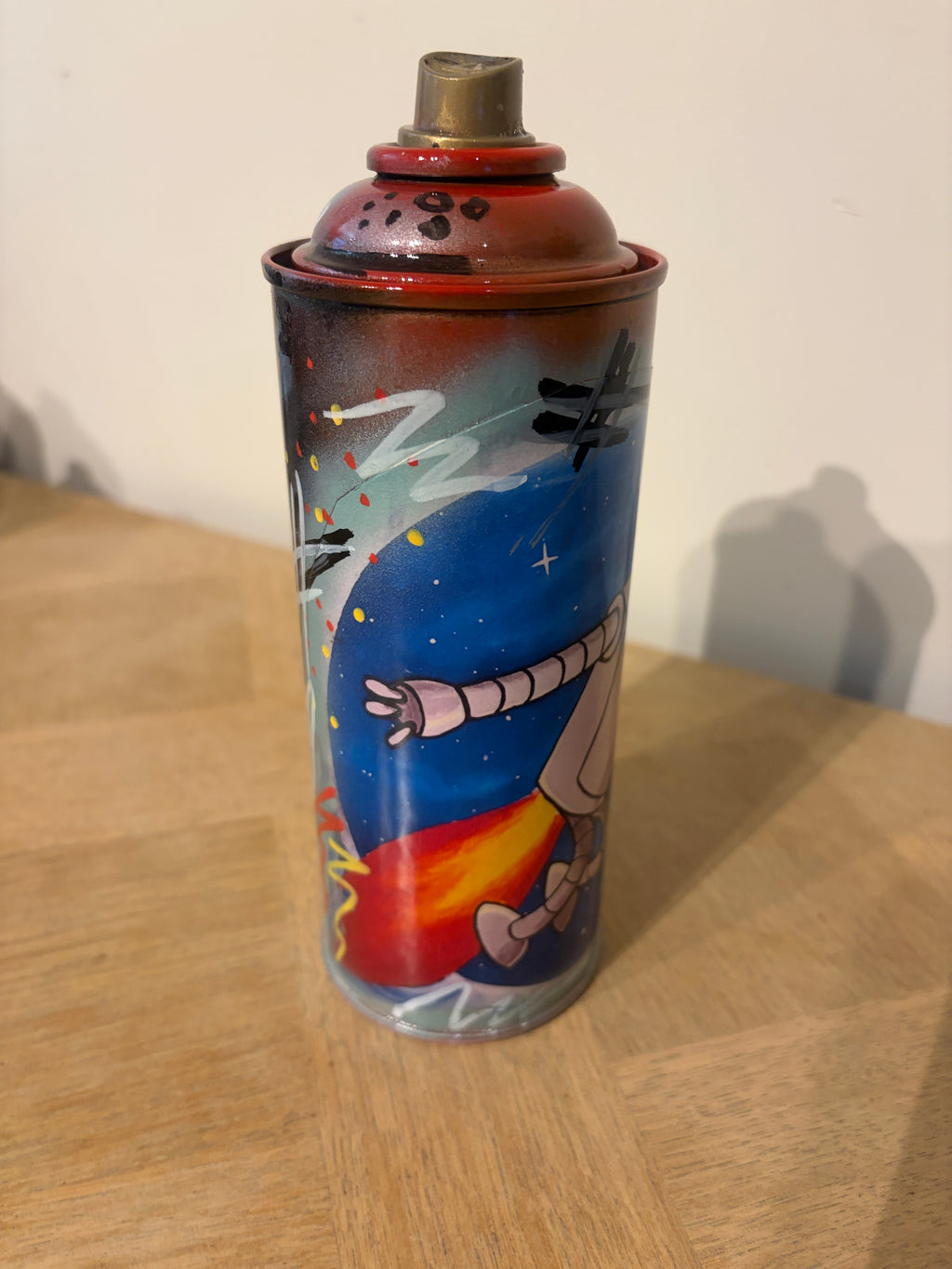 Bombe de Peinture Customisée Pop Art par Vincent Streiff
