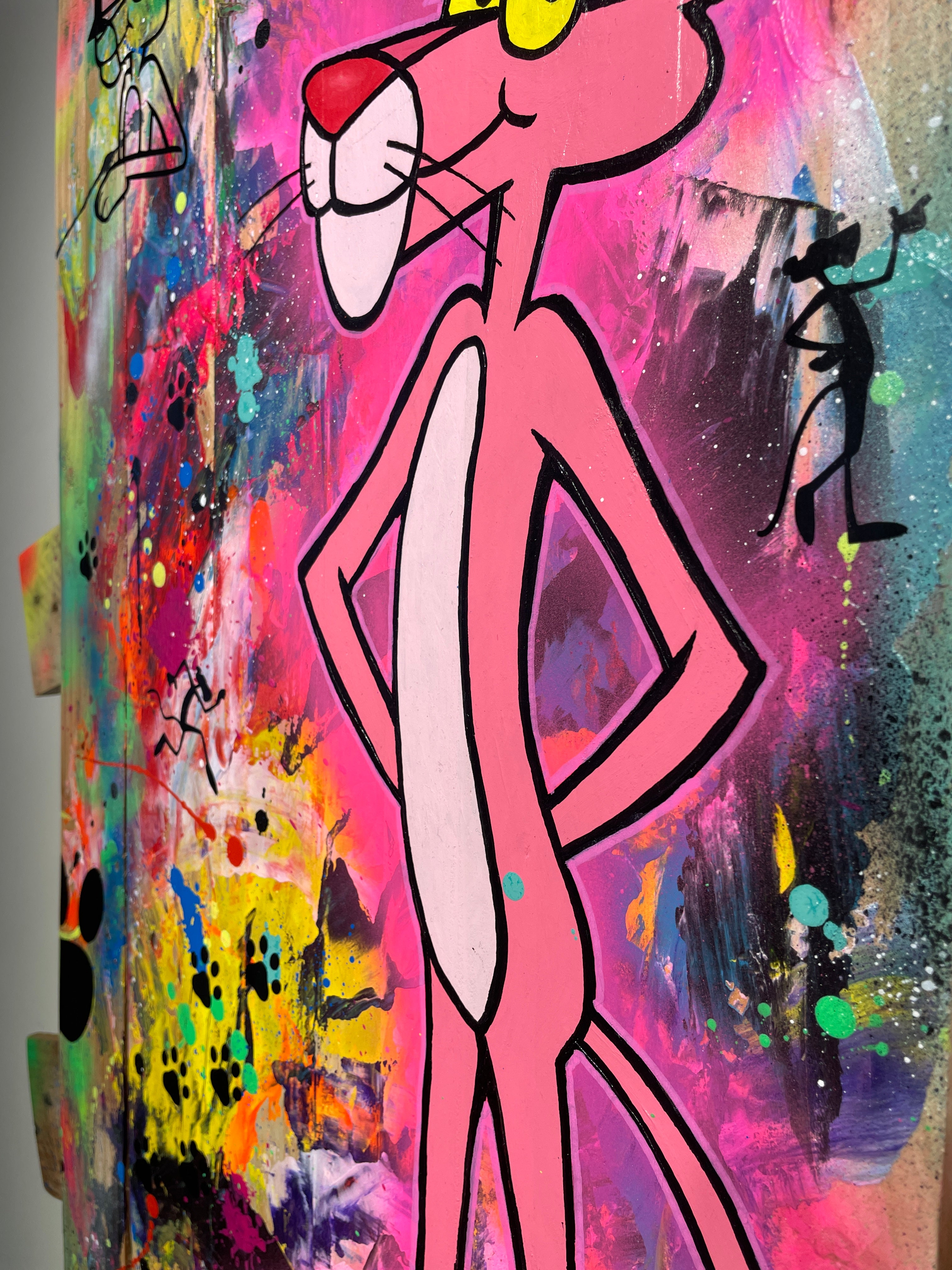 Tableau Pop Art Pink Panther