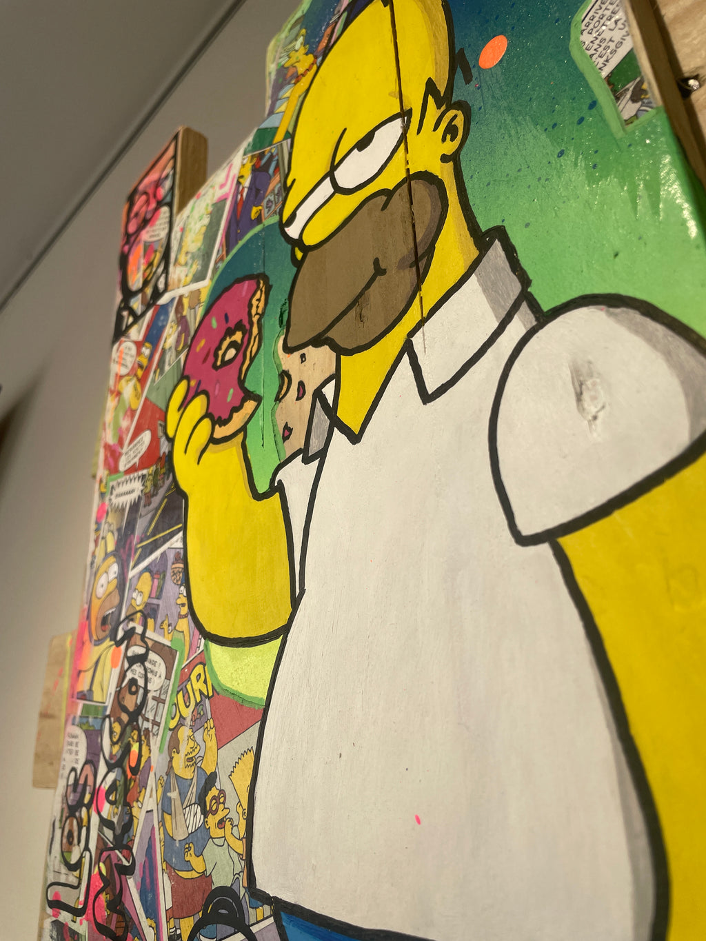 Tableau Pop Art OMER SIMPSONS