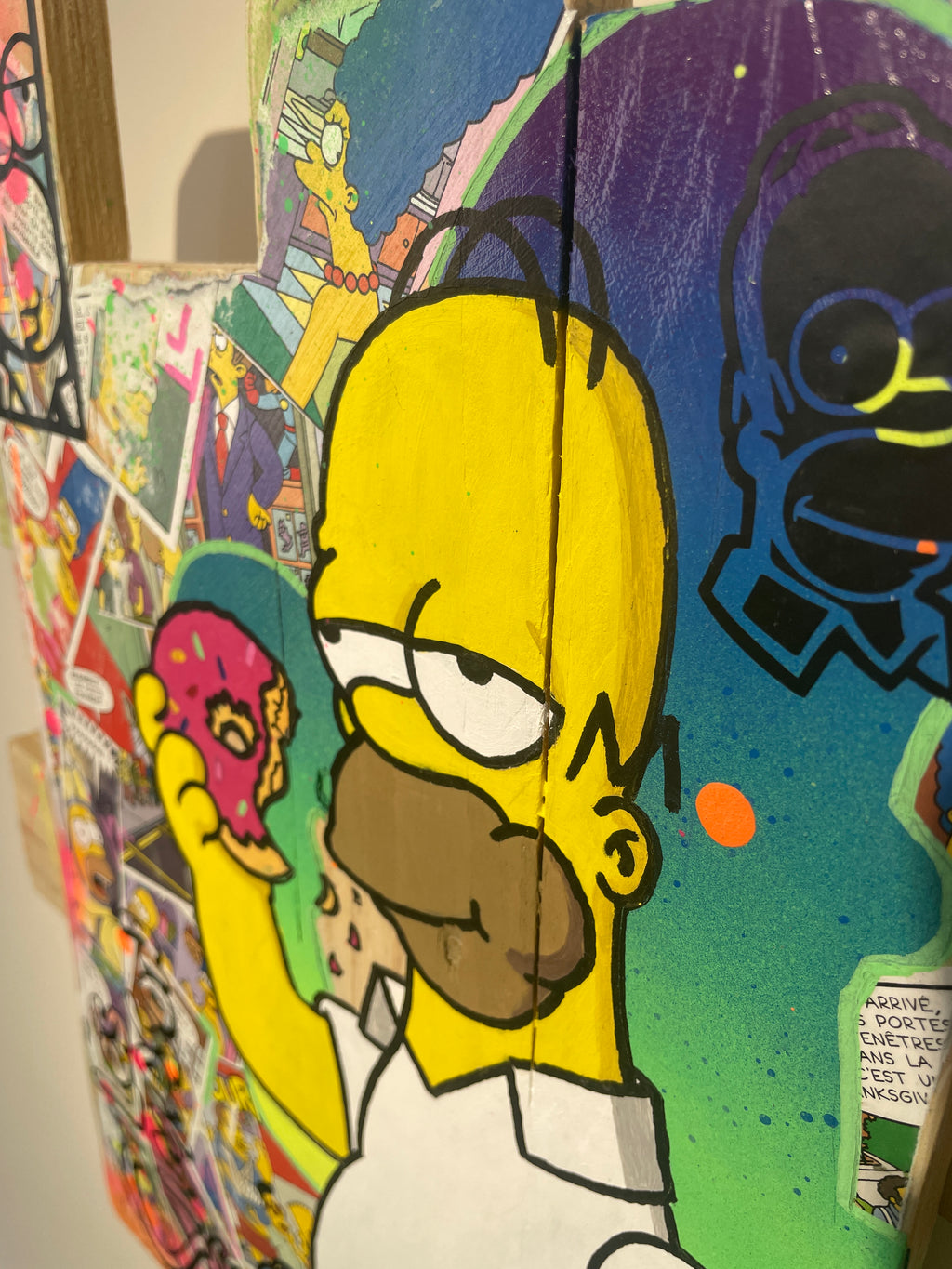 Tableau Pop Art OMER SIMPSONS
