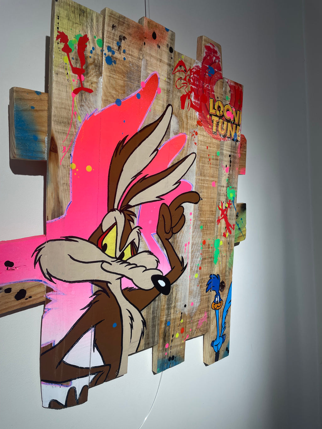 Tableau Pop Art Coyote