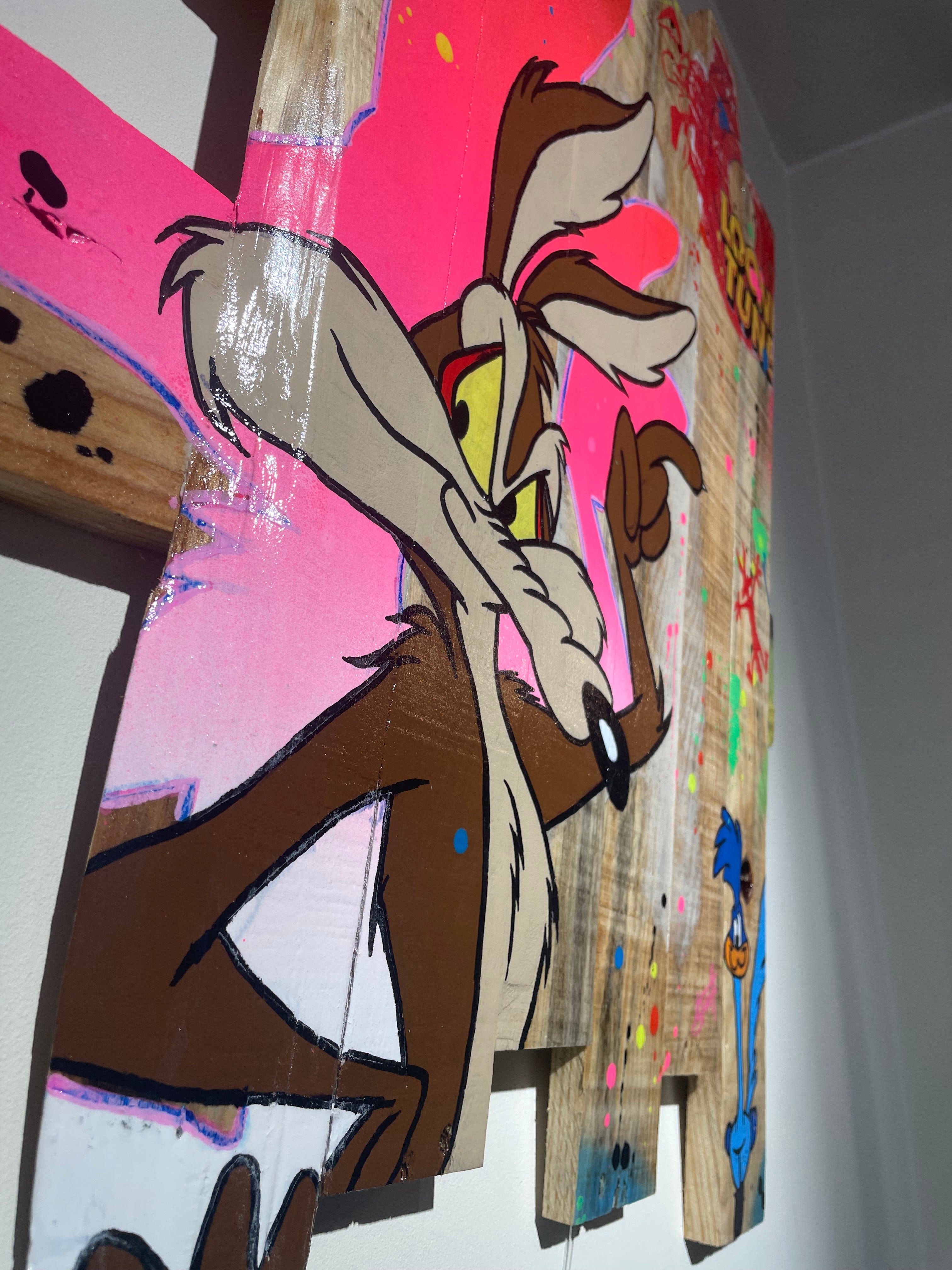 Tableau Pop Art Coyote