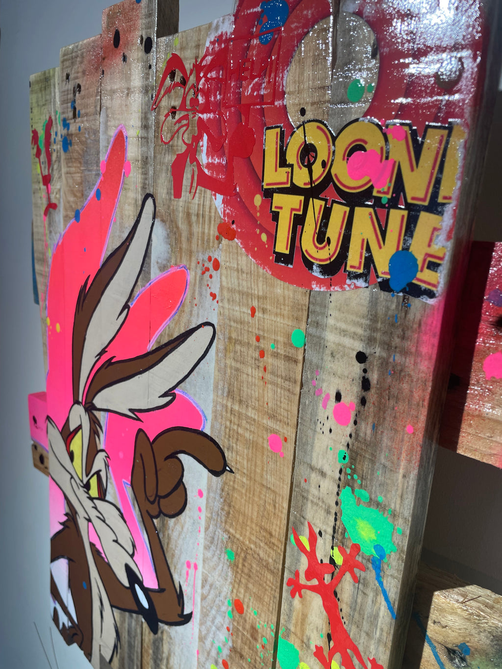 Tableau Pop Art Coyote