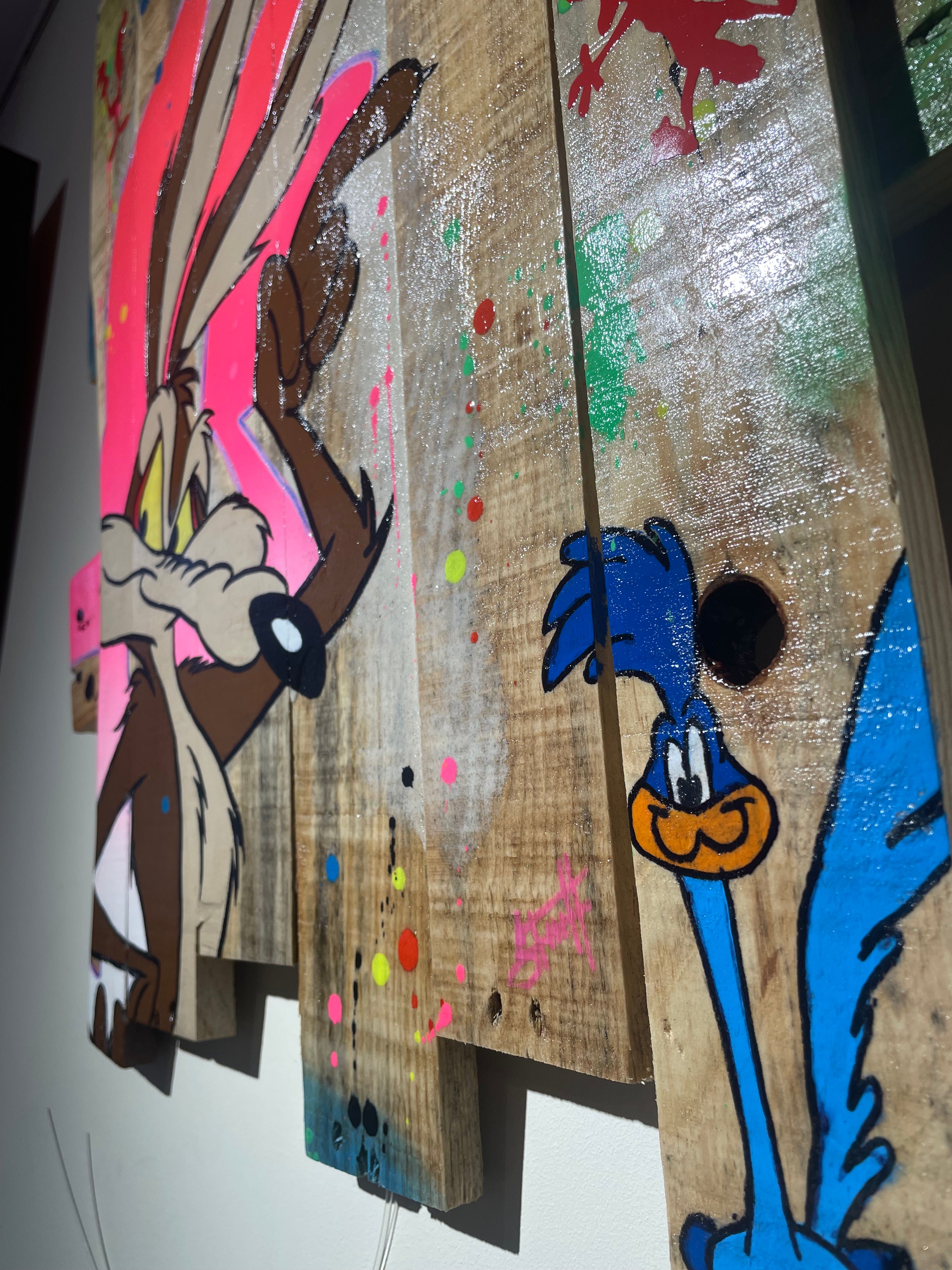 Tableau Pop Art Coyote