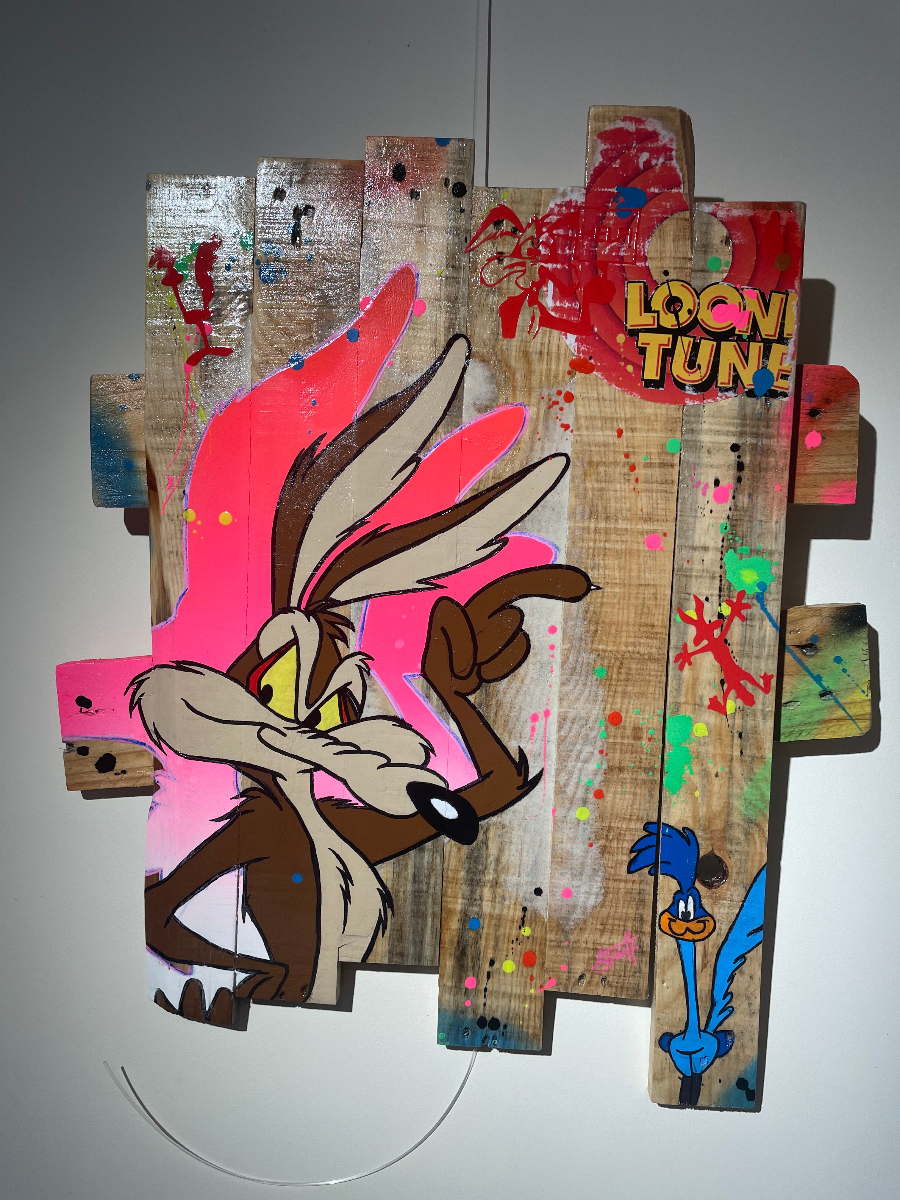 Tableau Pop Art Coyote