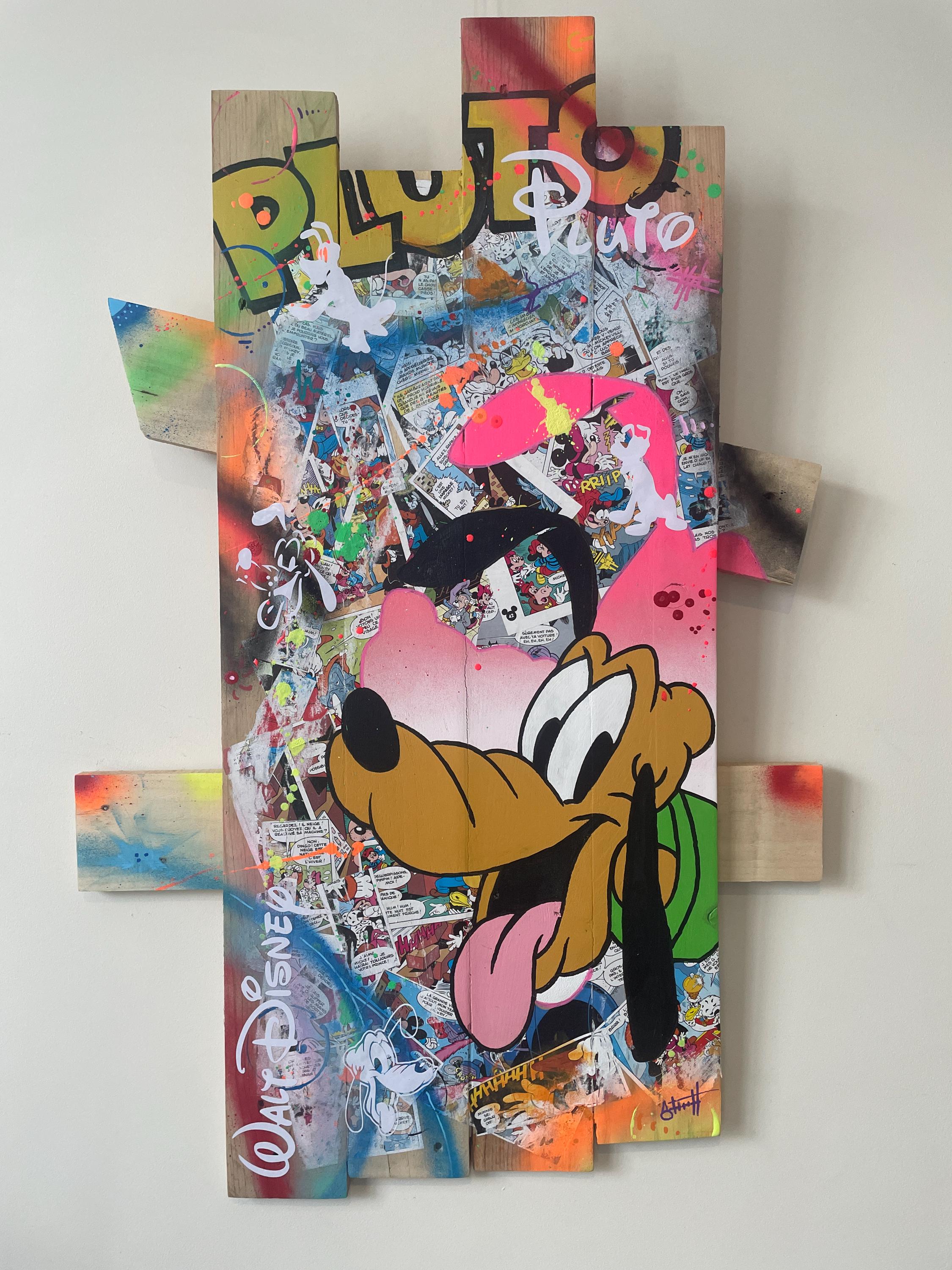 Tableau Pop Art Pluto