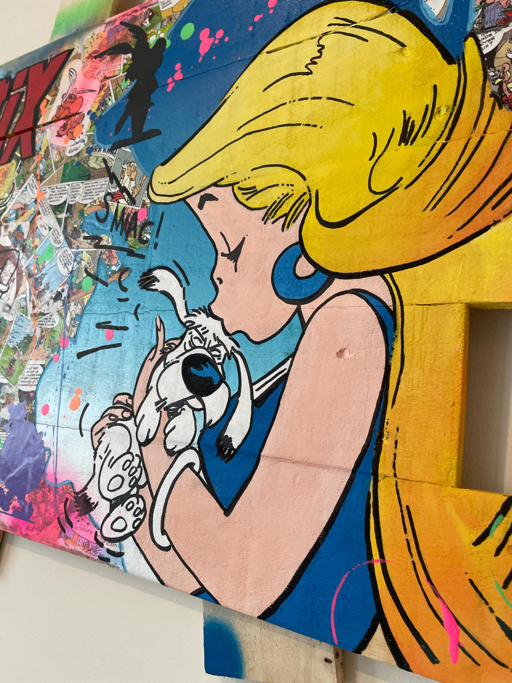 Tableau POP Art Falbala