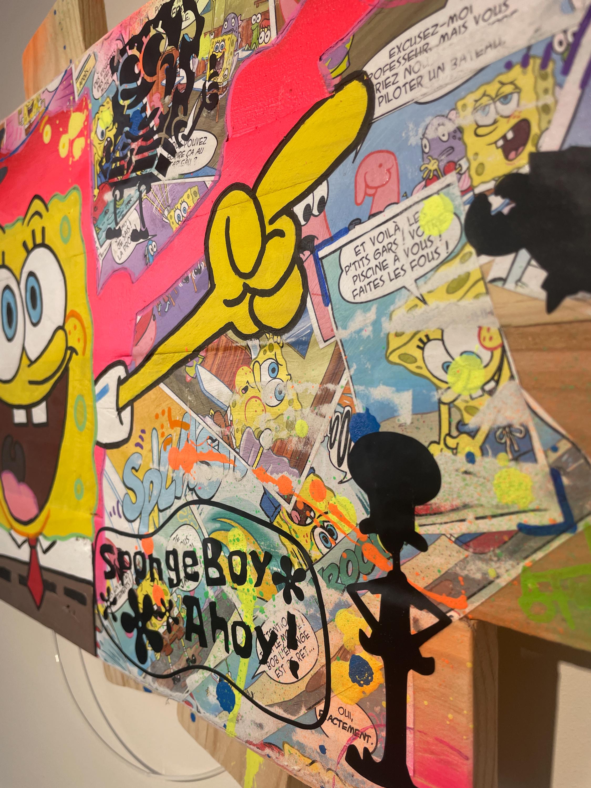 Tableau Pop Art BOB L'EPONGE