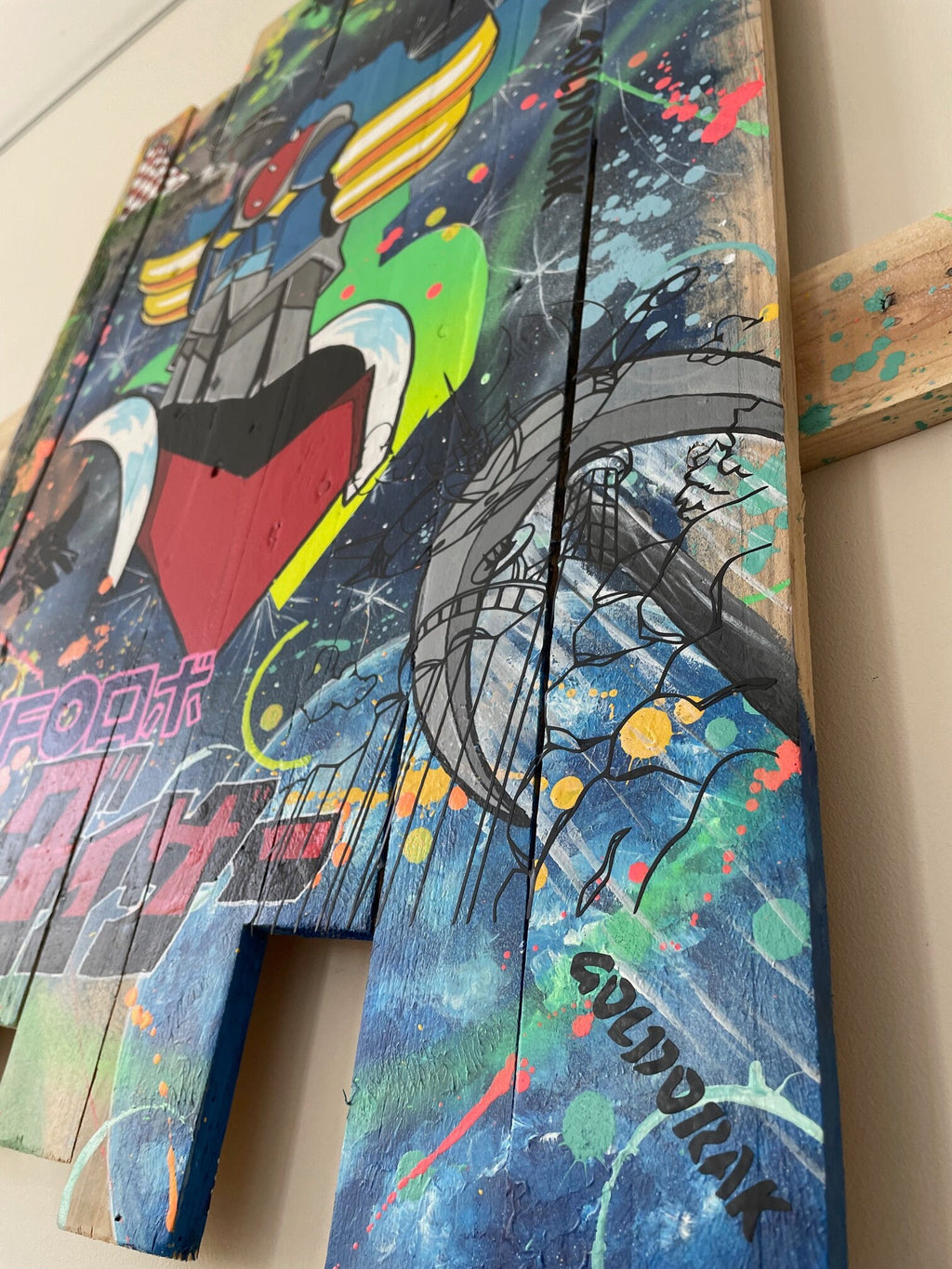 Tableau Pop Art GOLDORAK