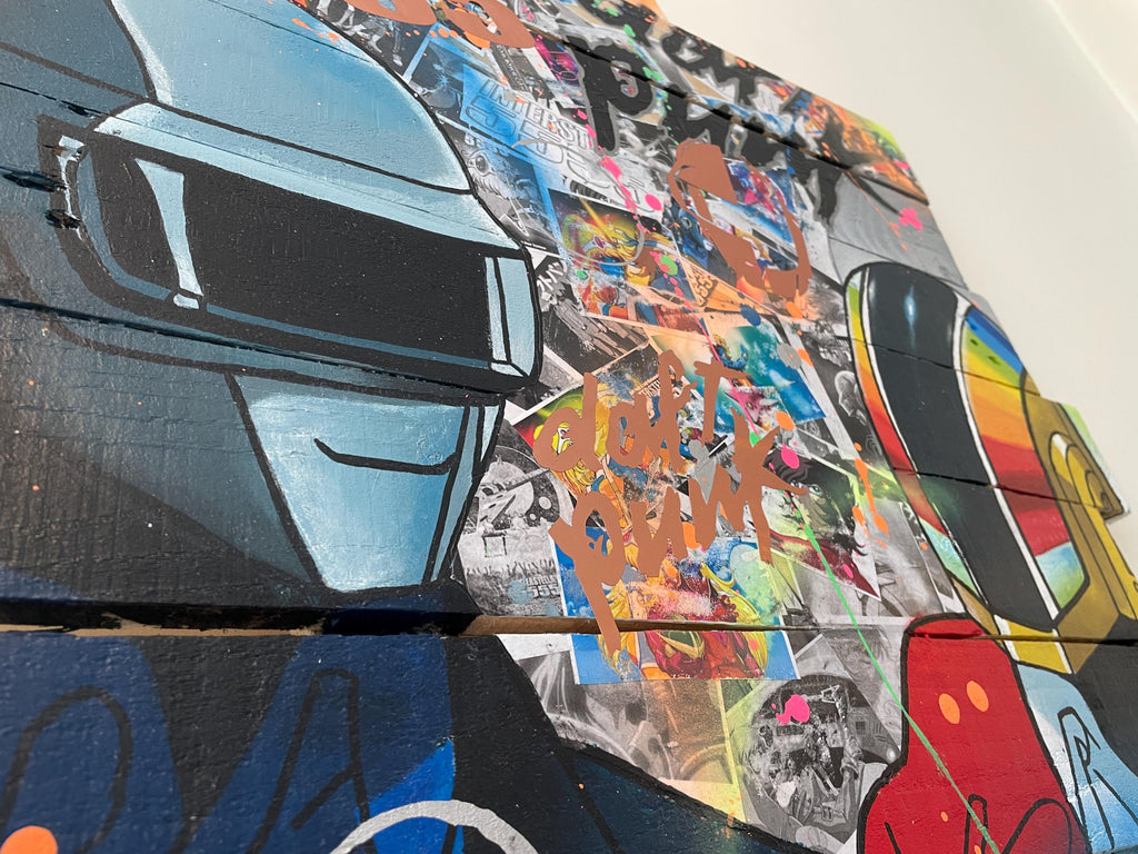 Tableau POP Art DAFT PUNK