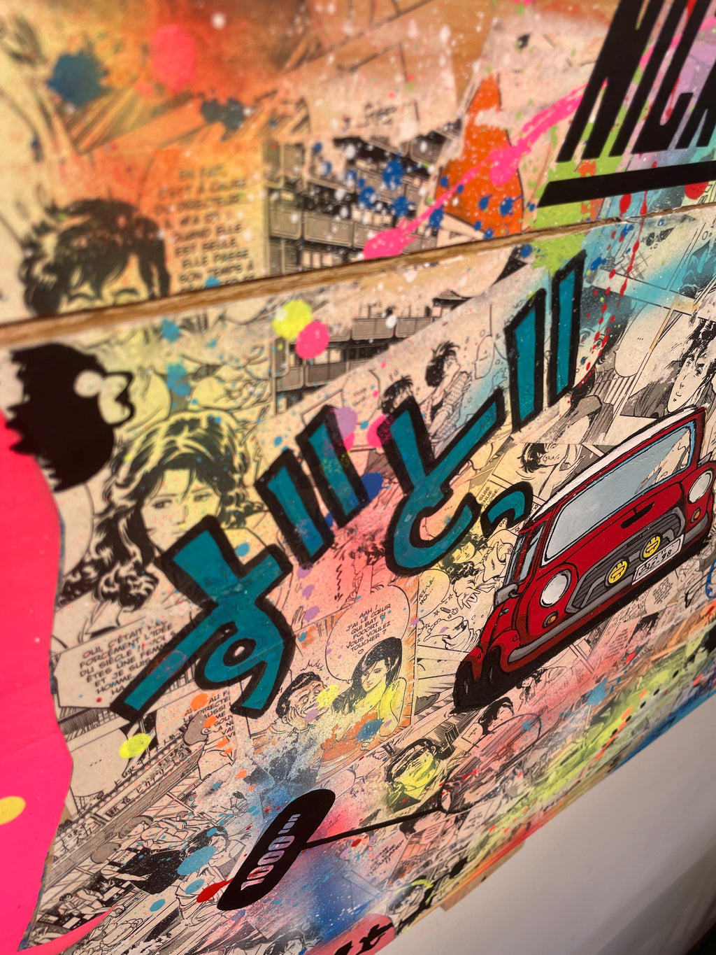 Tableau Pop Art Nicky Larson City Hunter