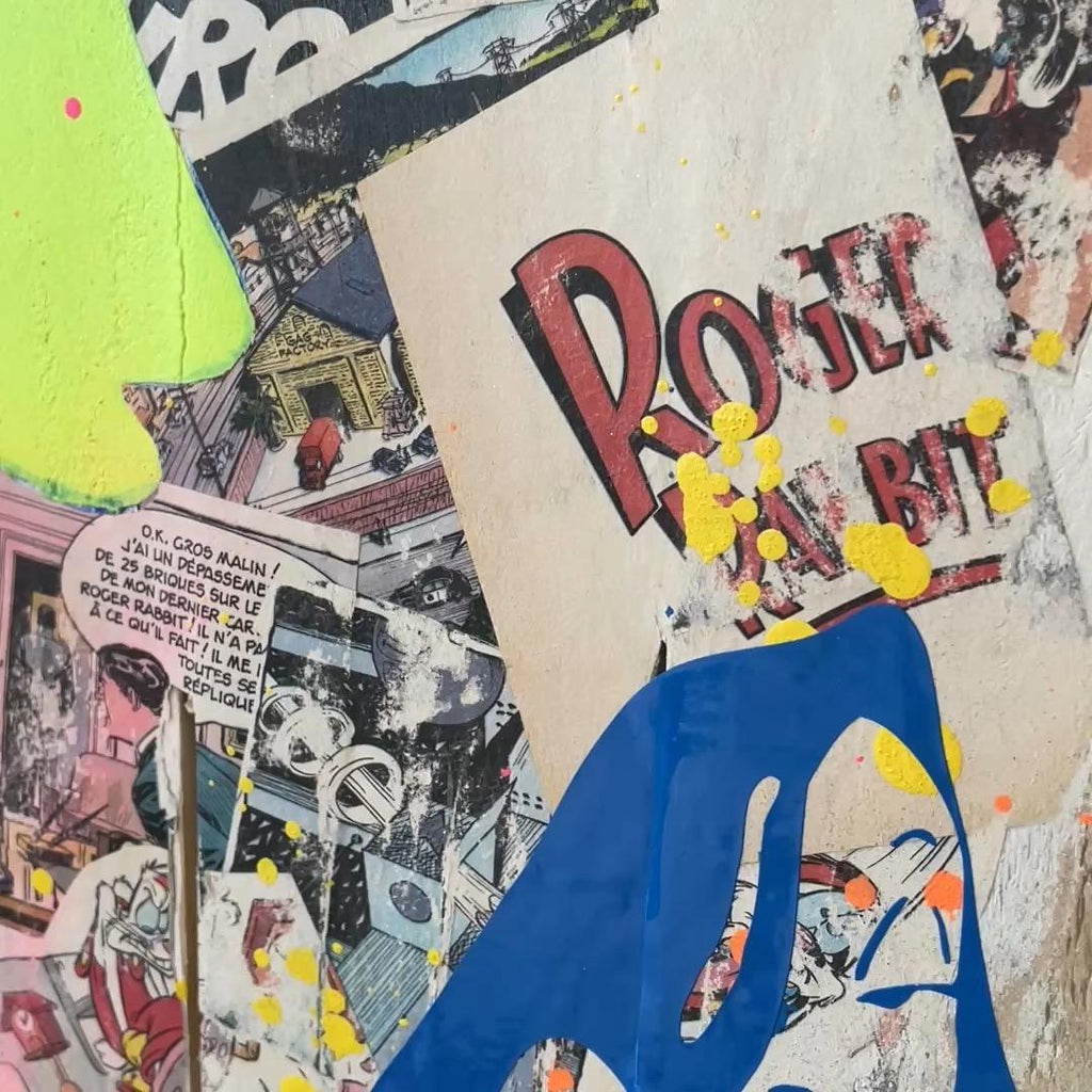 Tableau POP Art JESSICA RABBIT