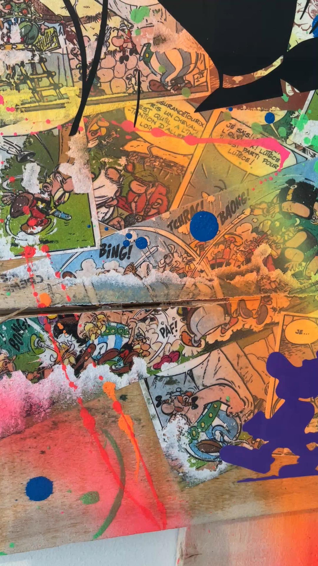 Tableau POP Art Falbala