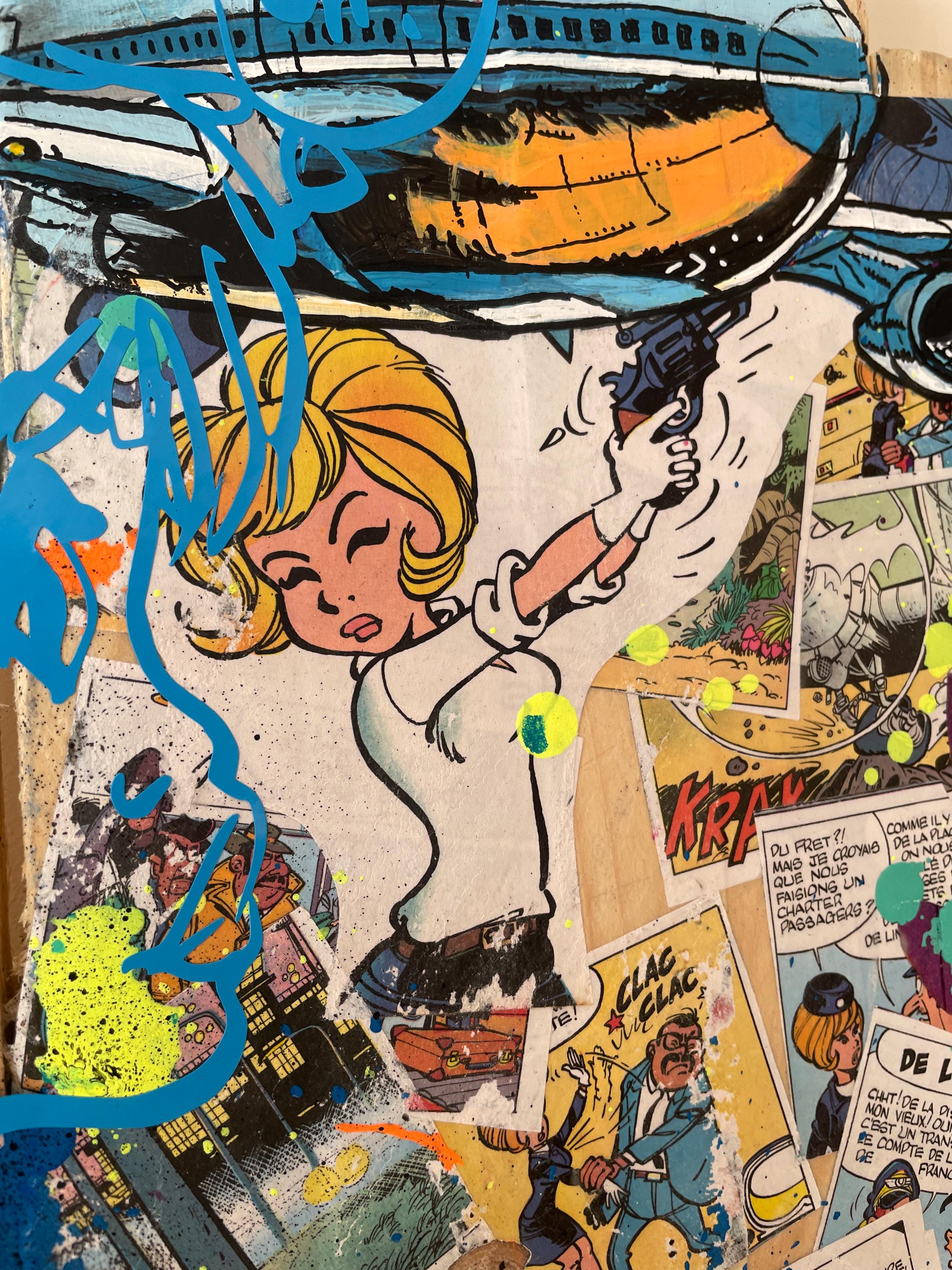 Tableau POP Art NATACHA