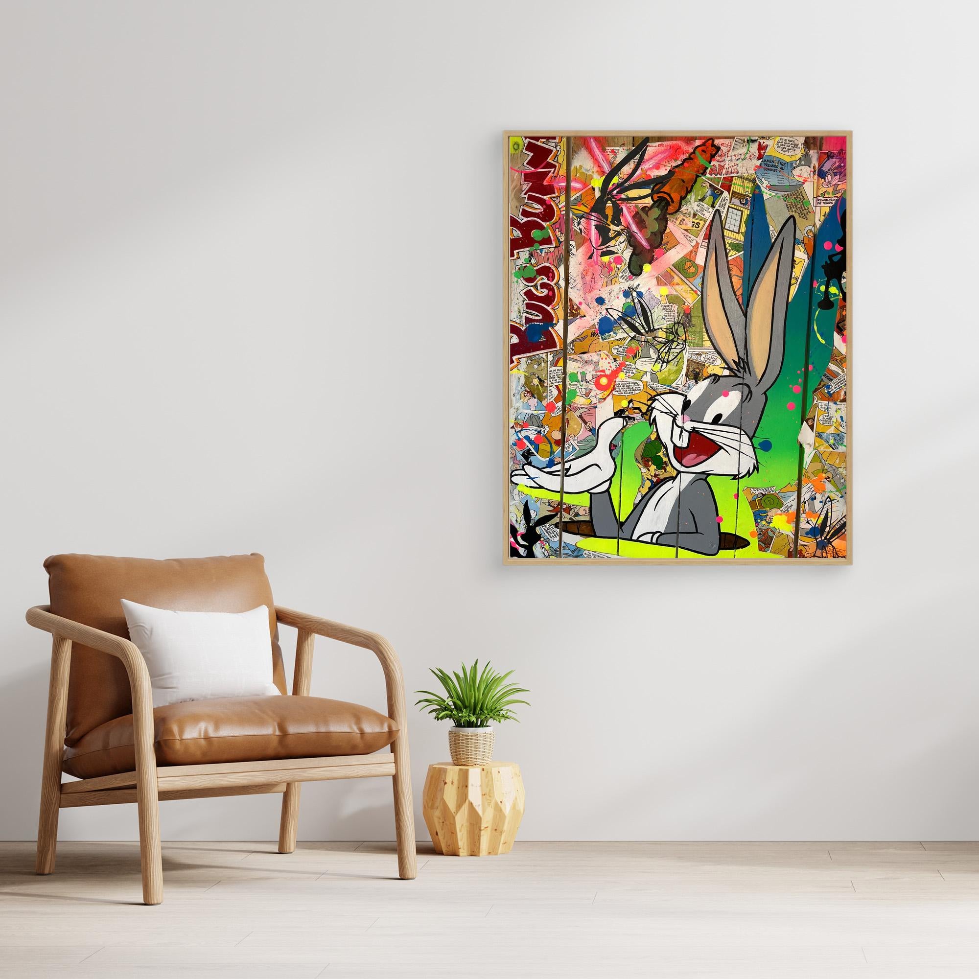 Bugs Bunny Reproduction officielle sur toile