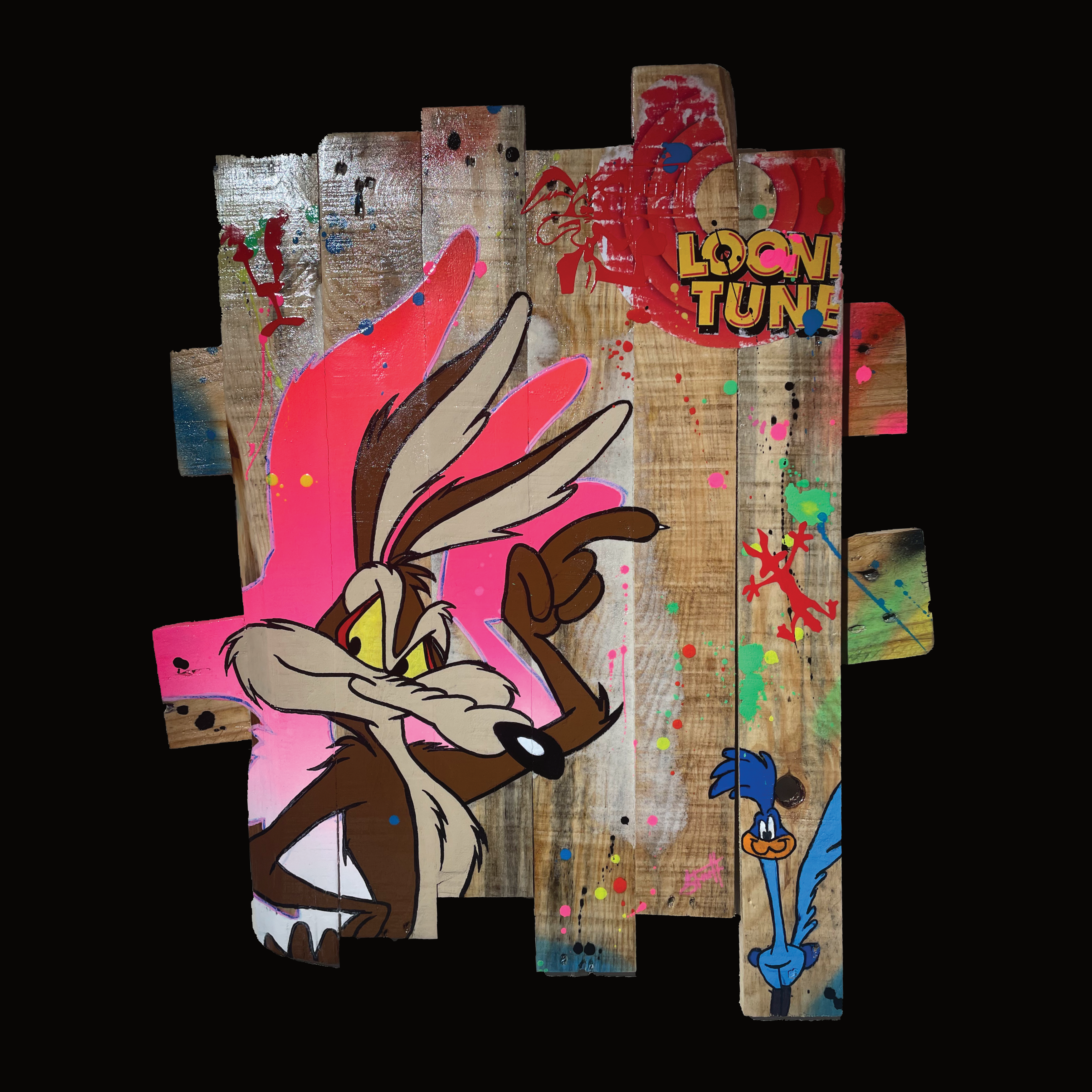 Tableau Pop Art Coyote