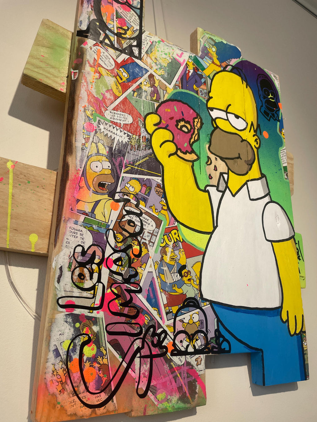 Tableau Pop Art OMER SIMPSONS