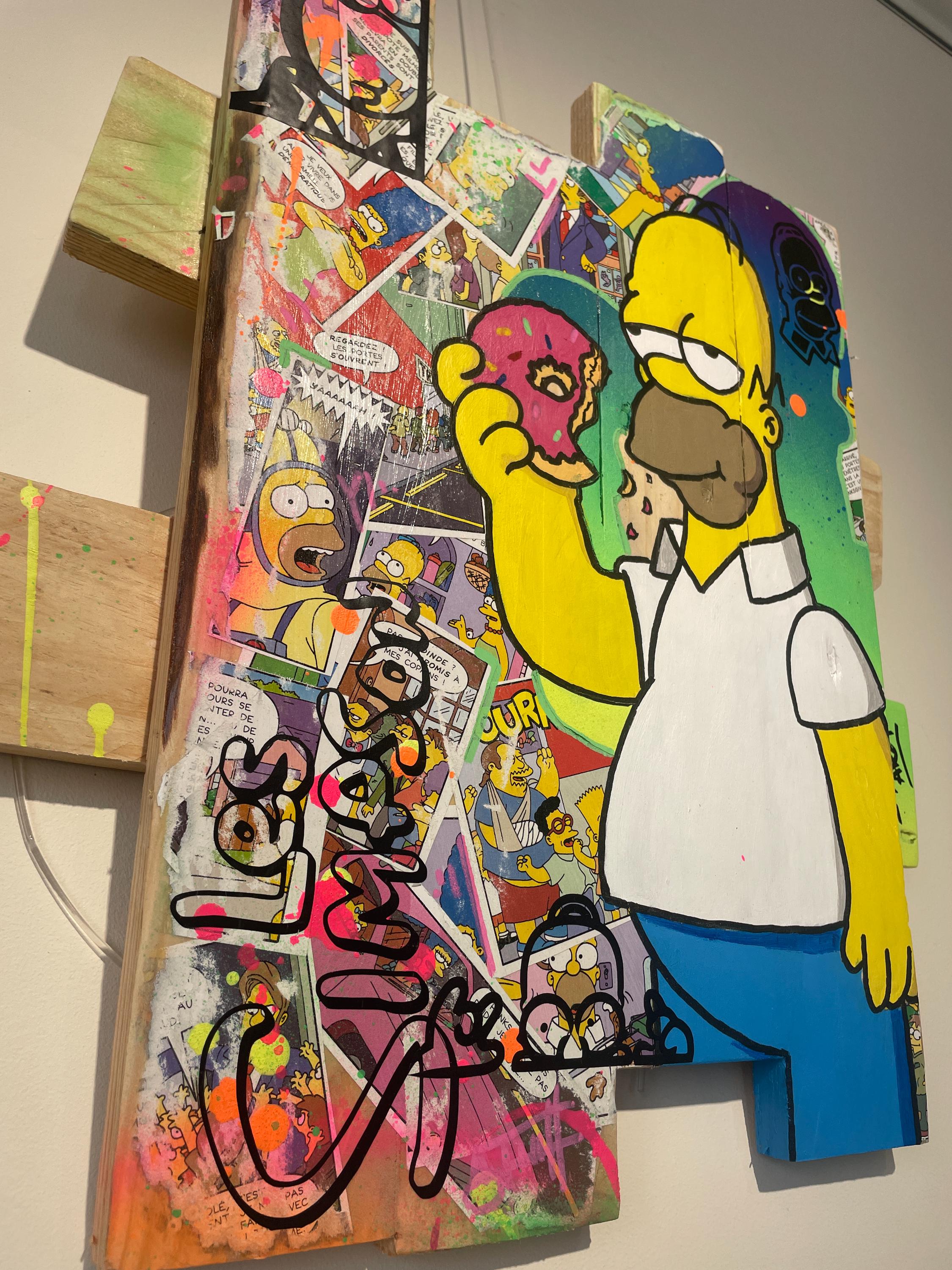 Tableau Pop Art OMER SIMPSONS