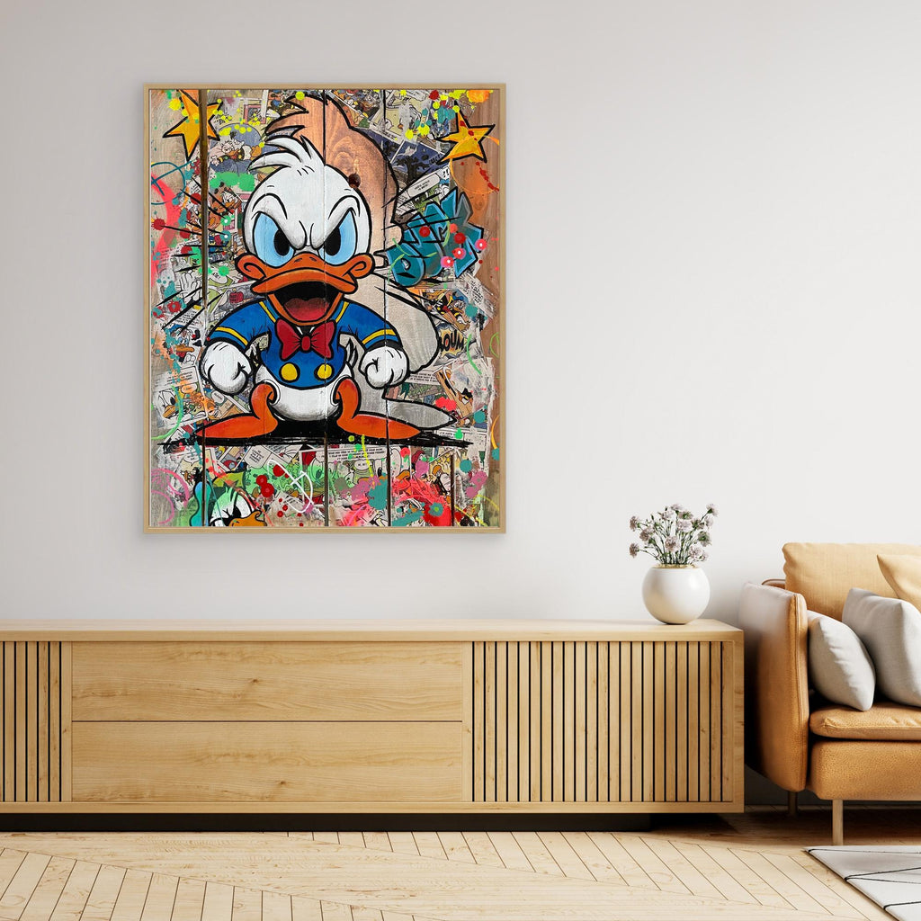 Bébé Donal reproduction officielle sur toile