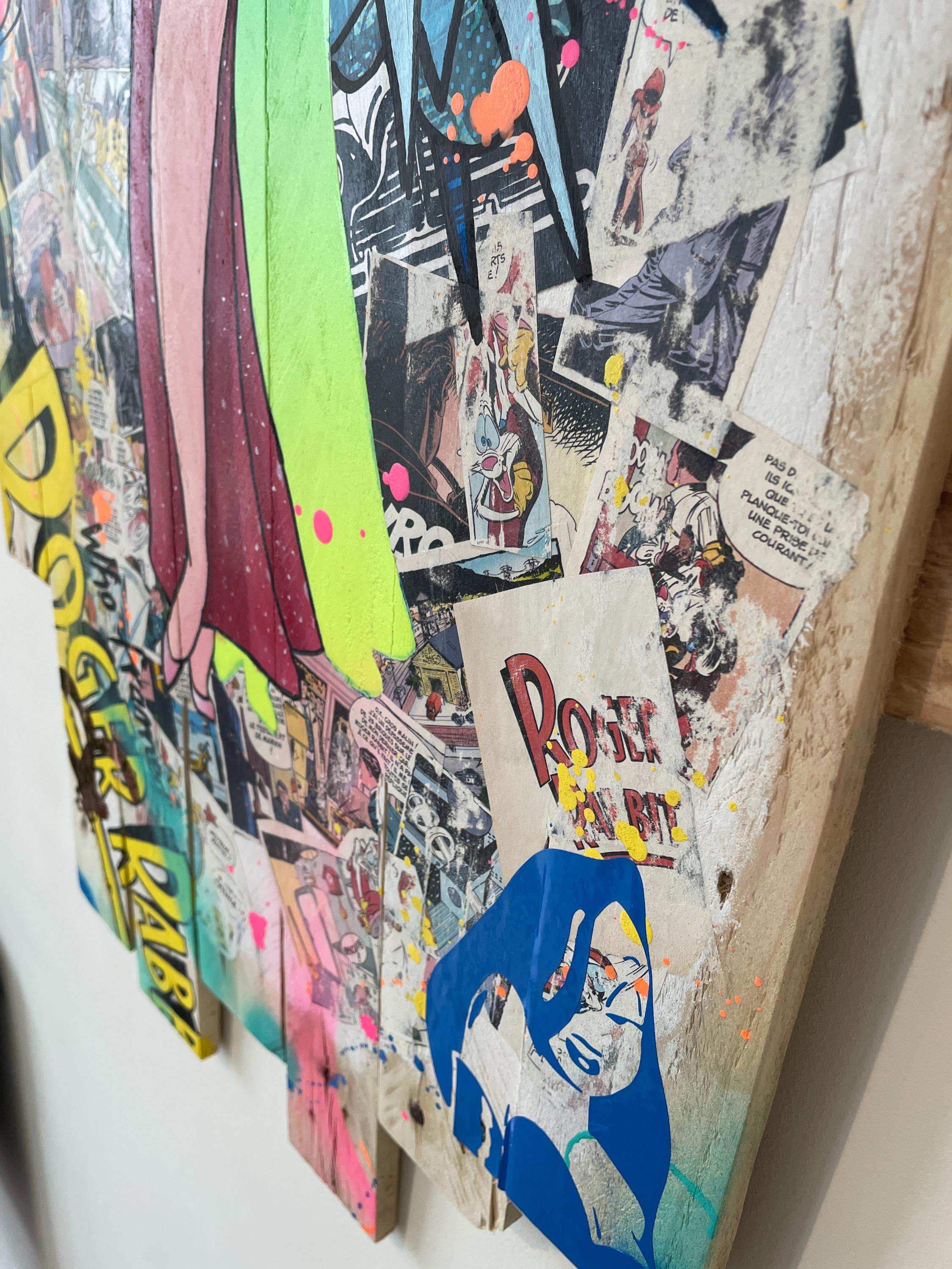 Tableau POP Art JESSICA RABBIT