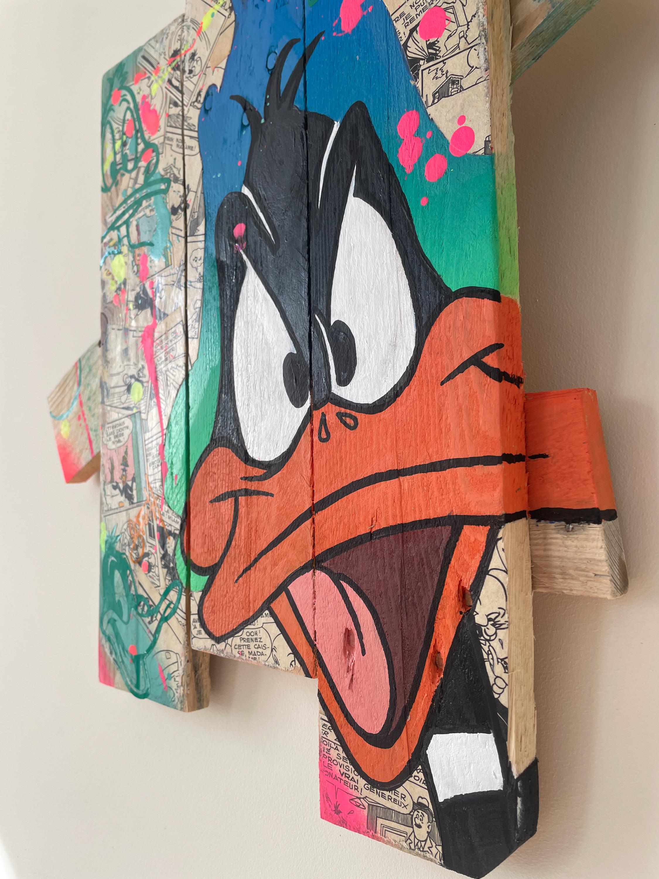 Tableau POP Art Daffy Duck