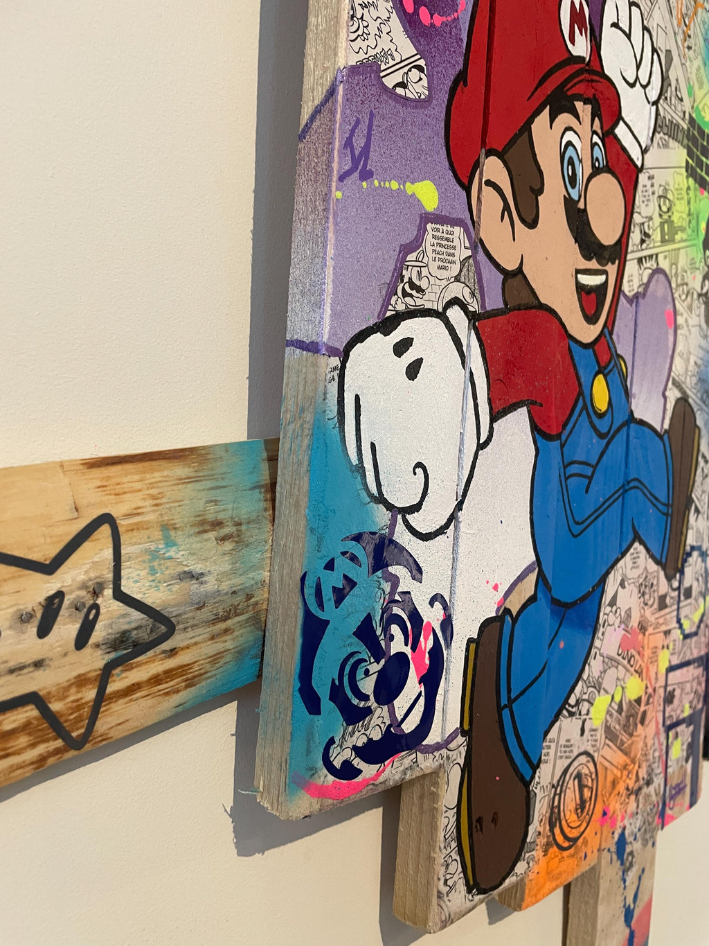 Tableau POP Art Mario