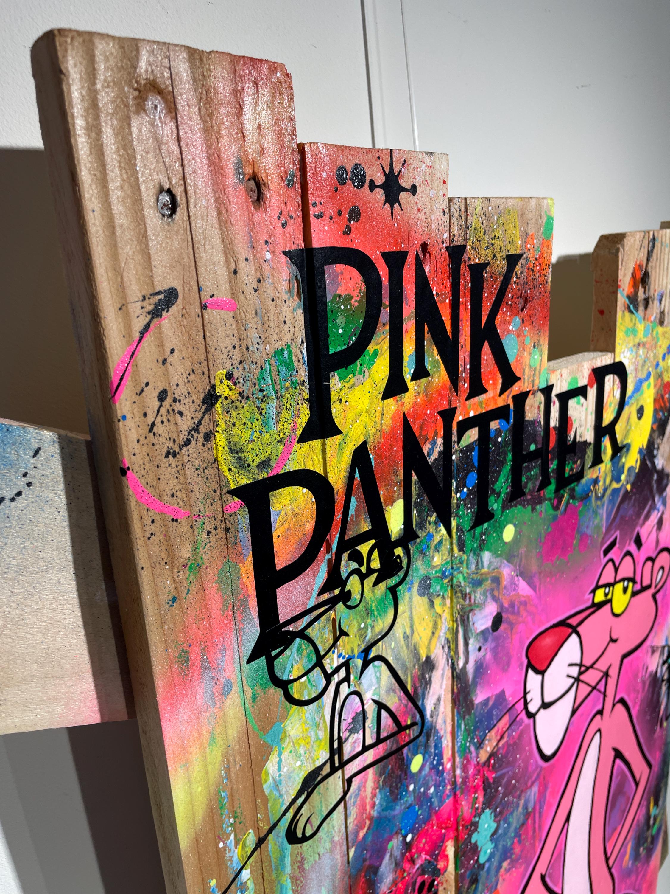 Tableau Pop Art Pink Panther