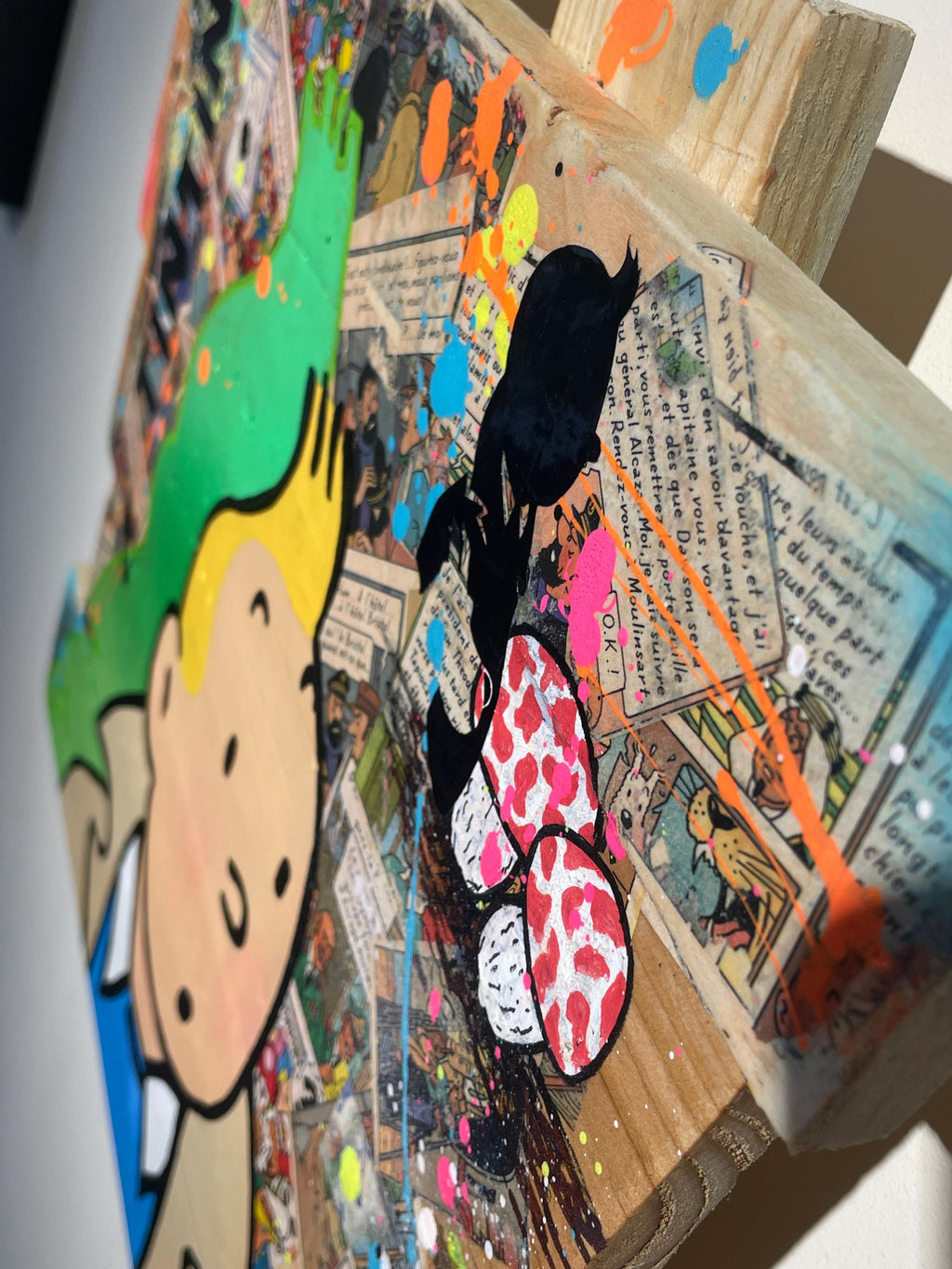 Tableau Pop Art TINTIN