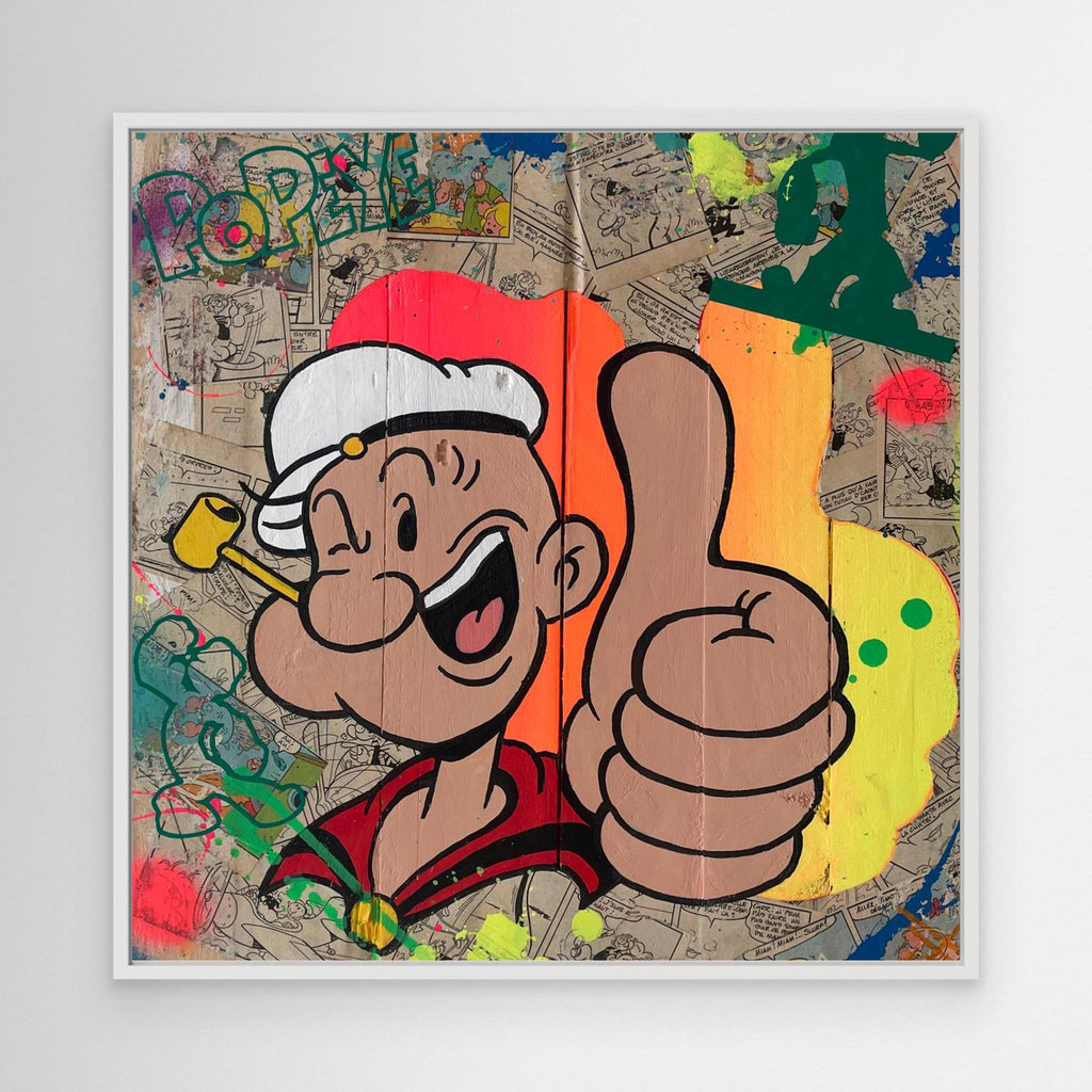 Popeye reproduction officielle sur toile