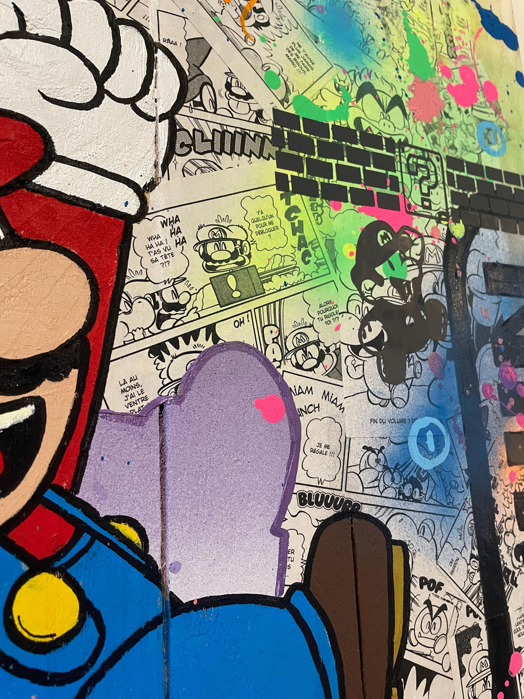 Tableau POP Art Mario