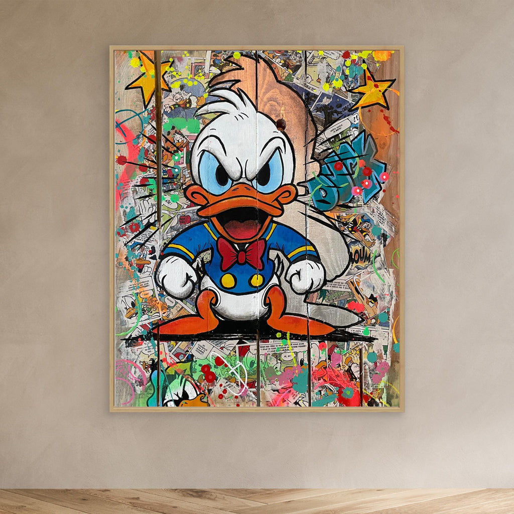 Bébé Donal reproduction officielle sur toile