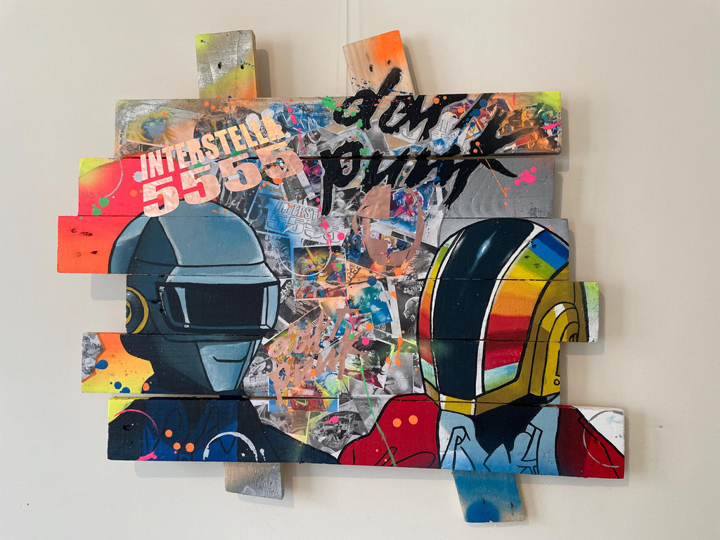 Tableau POP Art DAFT PUNK