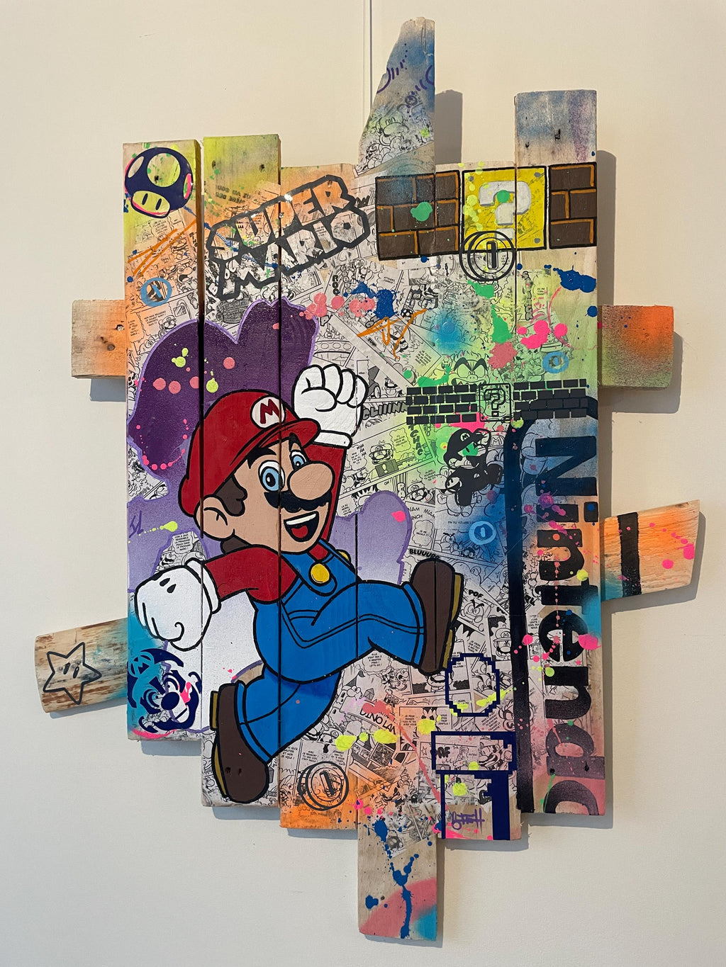Tableau POP Art Mario