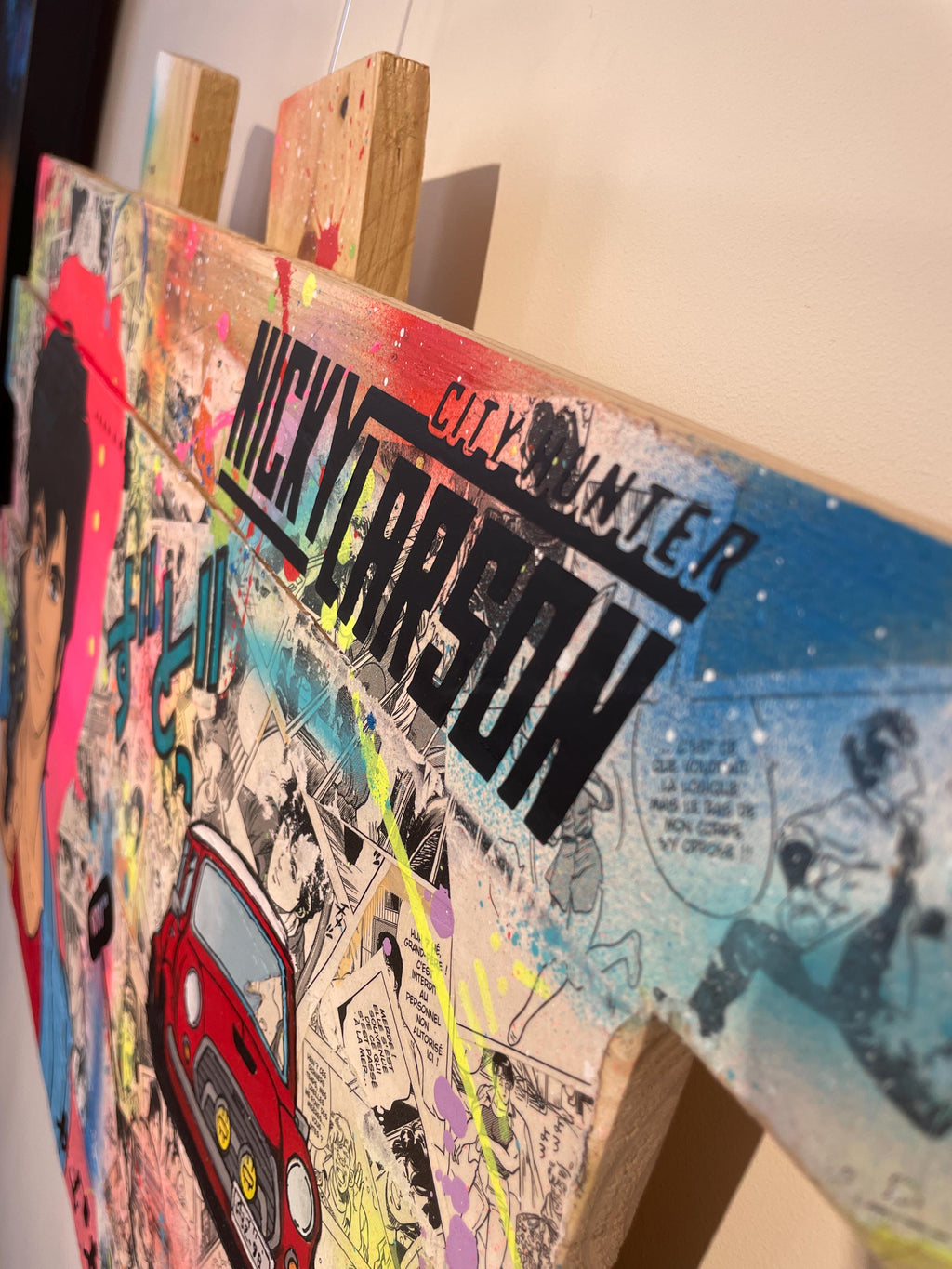 Tableau Pop Art Nicky Larson City Hunter