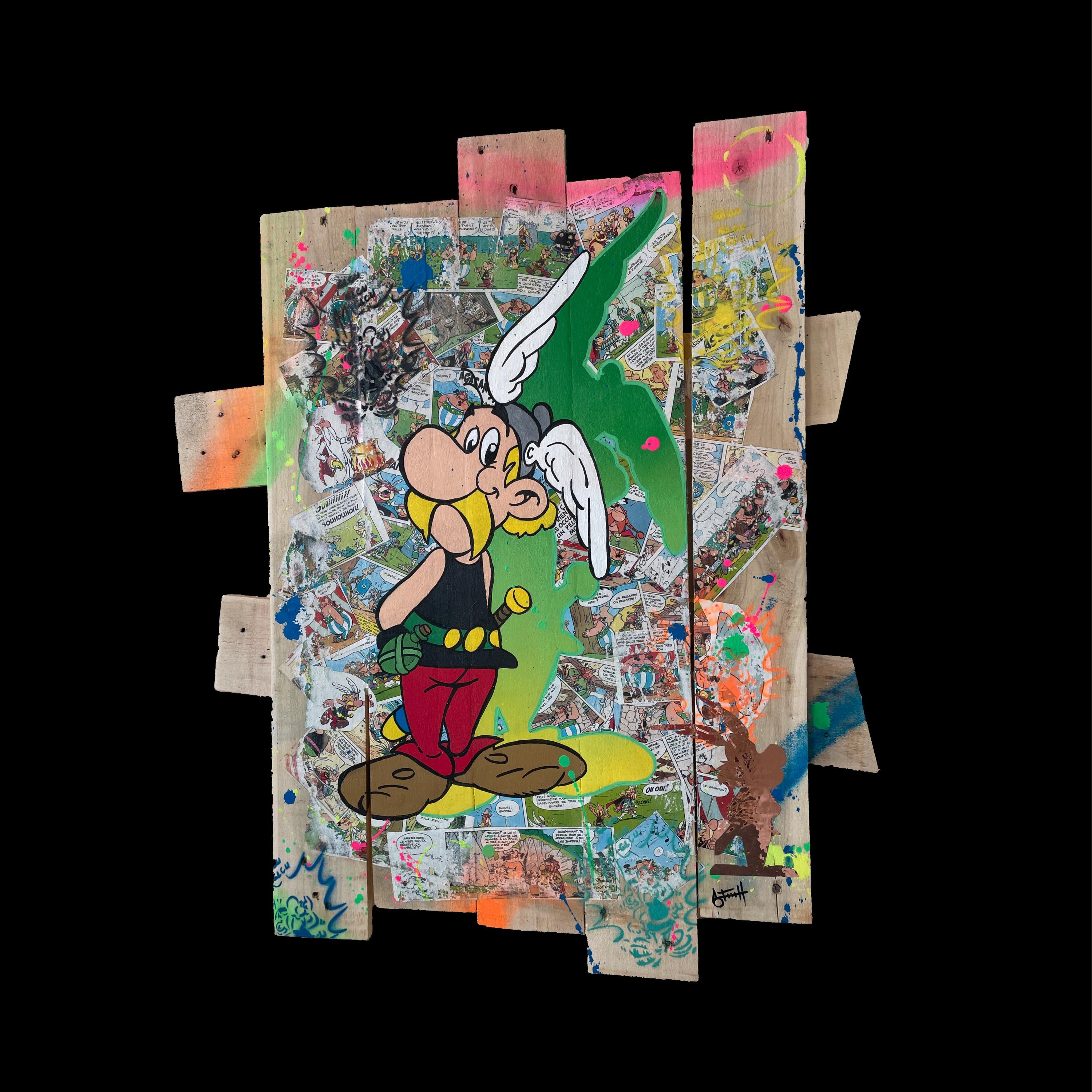 Tableau POP Art Astérix