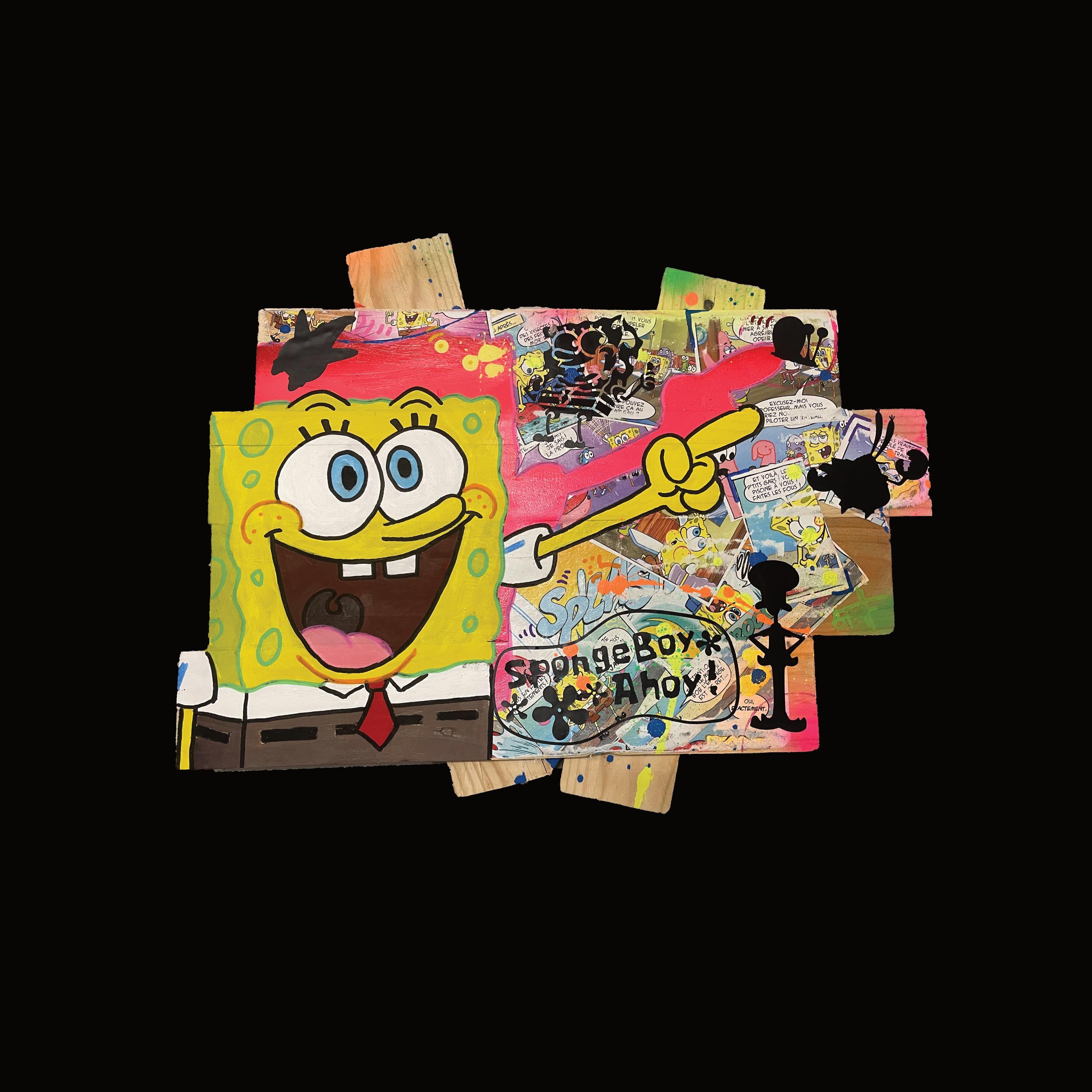 Tableau Pop Art BOB L'EPONGE